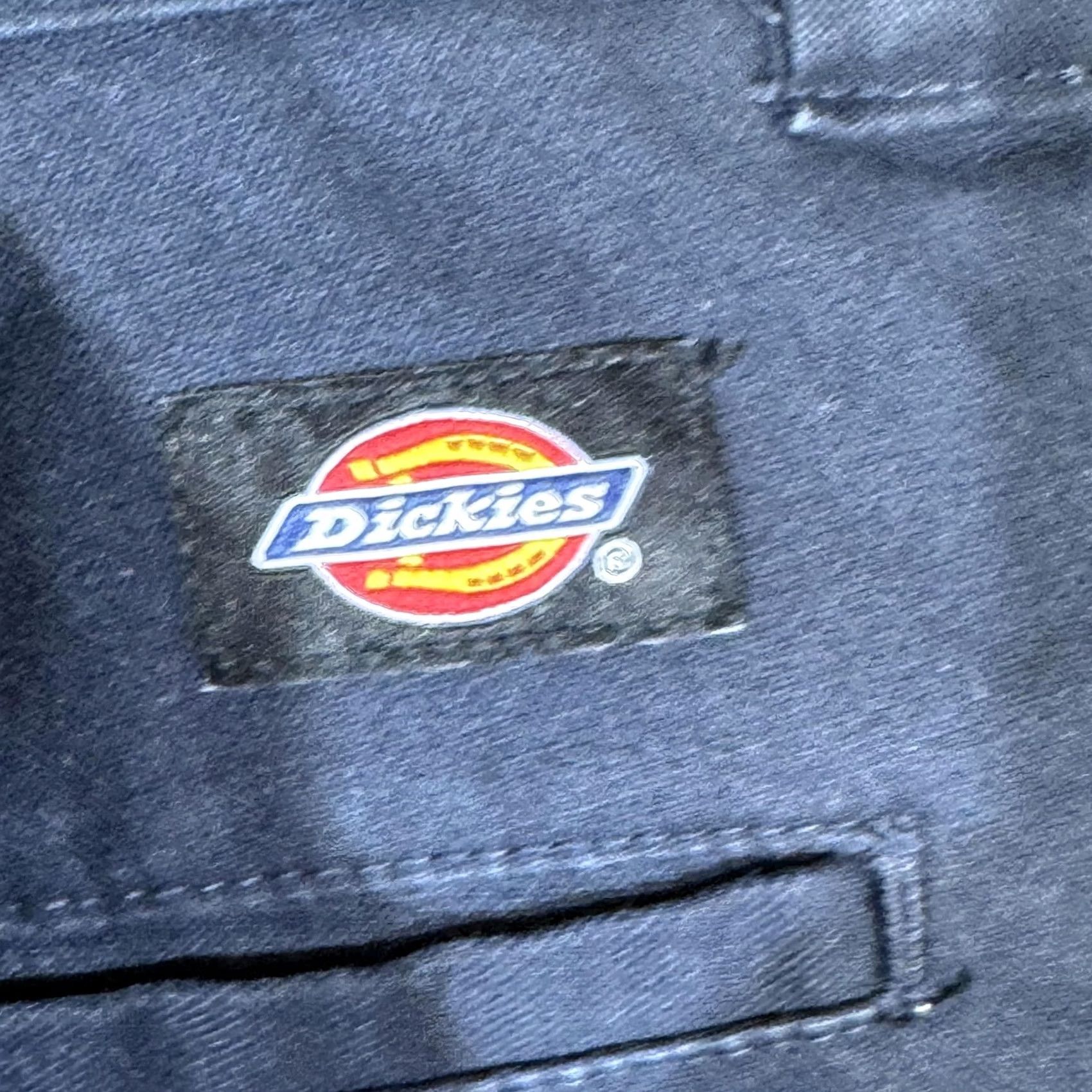 Dickies Dickies WP594DN Pants Mens 30x32 Blue Slim Straight Cargo Workwear Utility Size US 30 / EU 46 - 3 Thumbnail