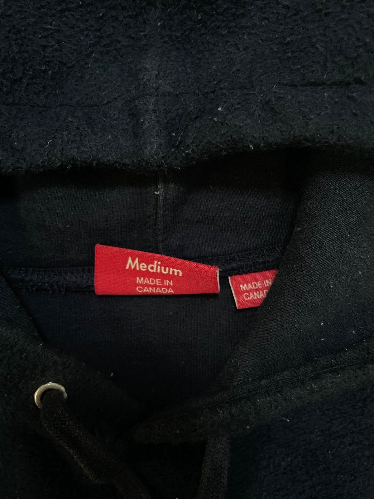 Supreme Supreme navy reverse fleece hoodie Size US M / EU 48-50 / 2 - 4 Thumbnail