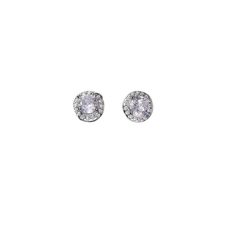 Jewelry Vintage Earrings One Pairs Chrome Jewelry Size ONE SIZE - 5 Thumbnail