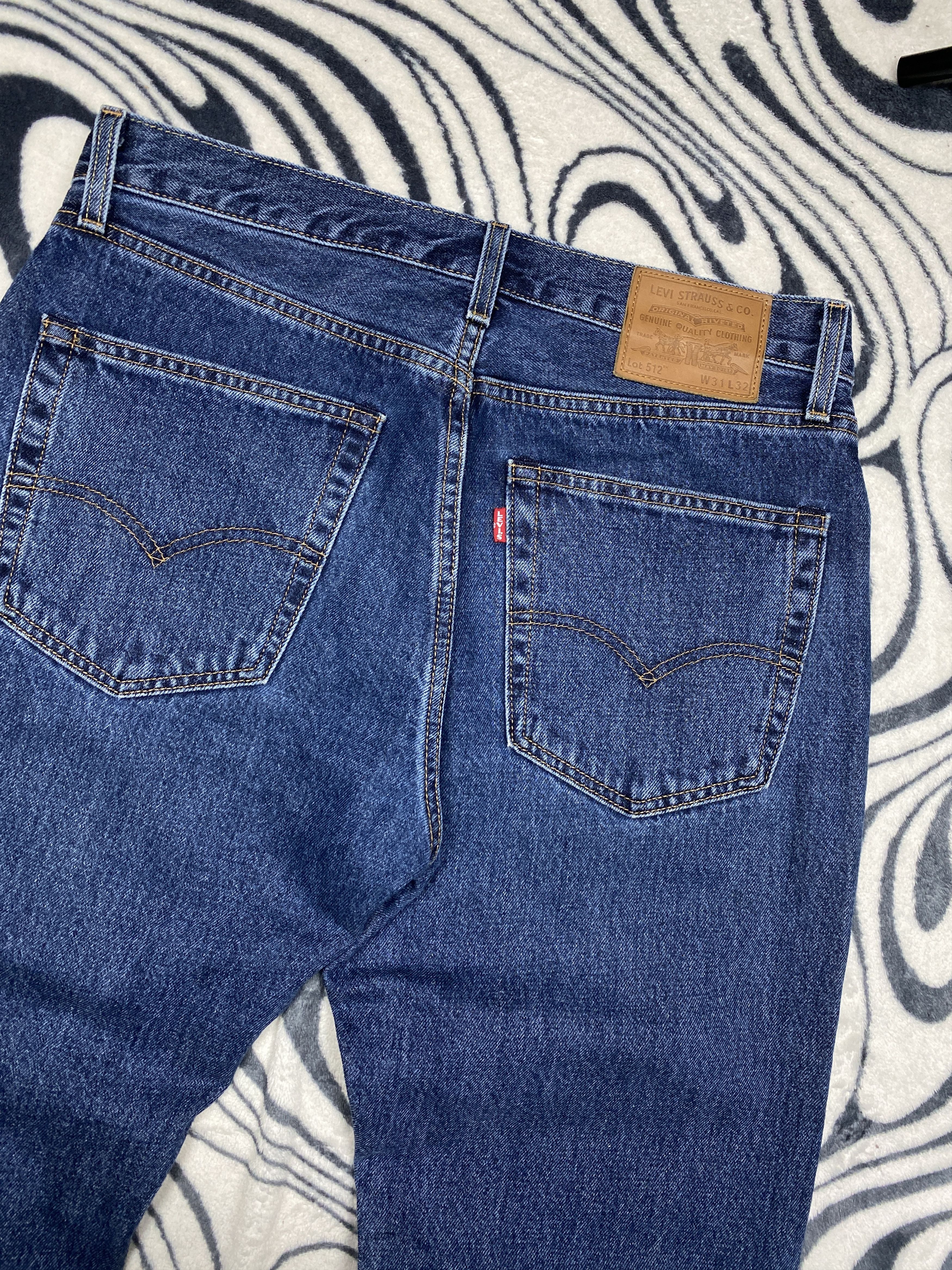 Levi's Levi's 512 Vintage Premium Denim Pants Y2K Jeans Size US 31 - 2 Thumbnail