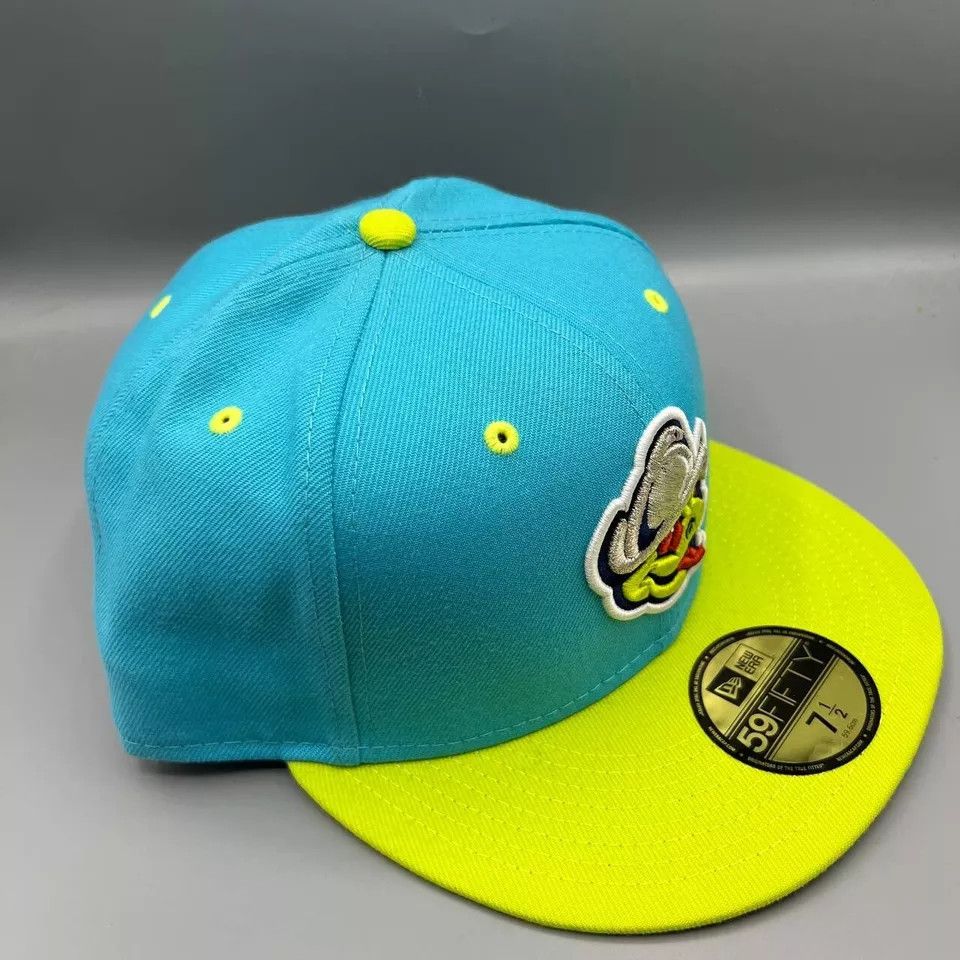 New Era Everett AquaSox Hat Men 7 1/2 MiLB 59Fifty New Era Fitted Size ONE SIZE - 3 Thumbnail