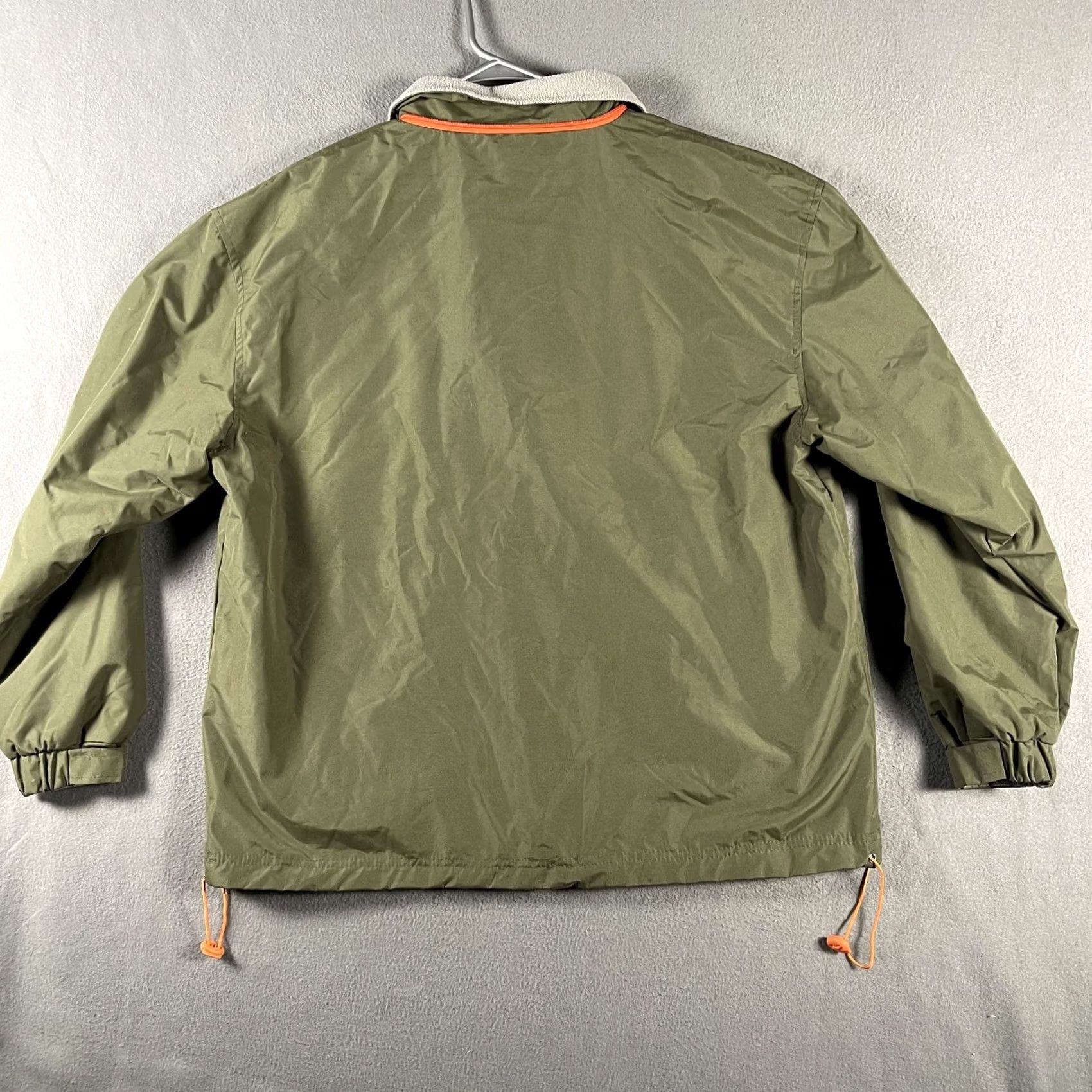 Vintage Arctic Circle Enterprises Jacket Mens Large Green Reversible Fleece Lined Windbreaker Coat Size US L / EU 52-54 / 3 - 6 Thumbnail