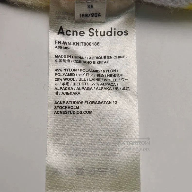 Acne Studios Acne Studios Solid Color Cotton Round Neck Long Sleeve Size XS / US 0-2 / IT 36-38 - 6 Thumbnail
