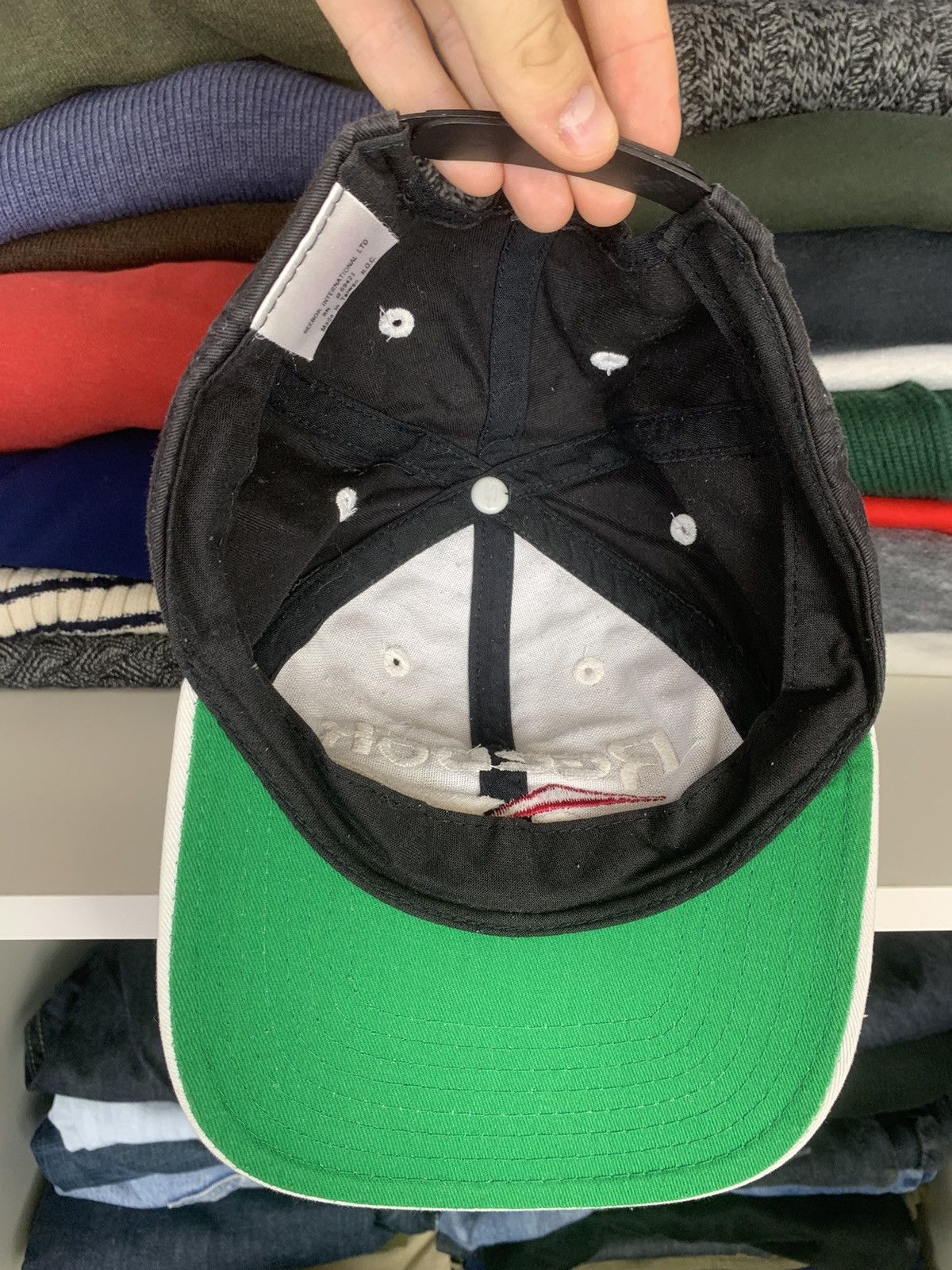 Reebok × Vintage Vintage Reebok Big Logo Hat Cap Size ONE SIZE - 19 Thumbnail