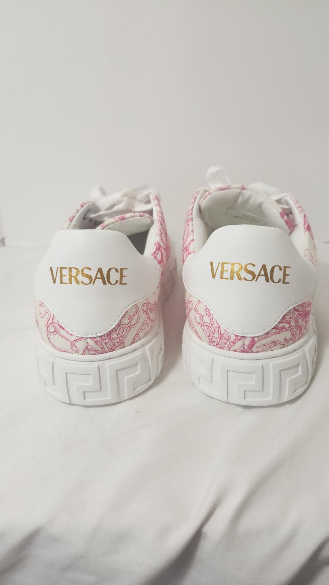 Versace Versace Barocco Greca Sneakers Size US 8.5 / IT 38.5 - 3 Thumbnail