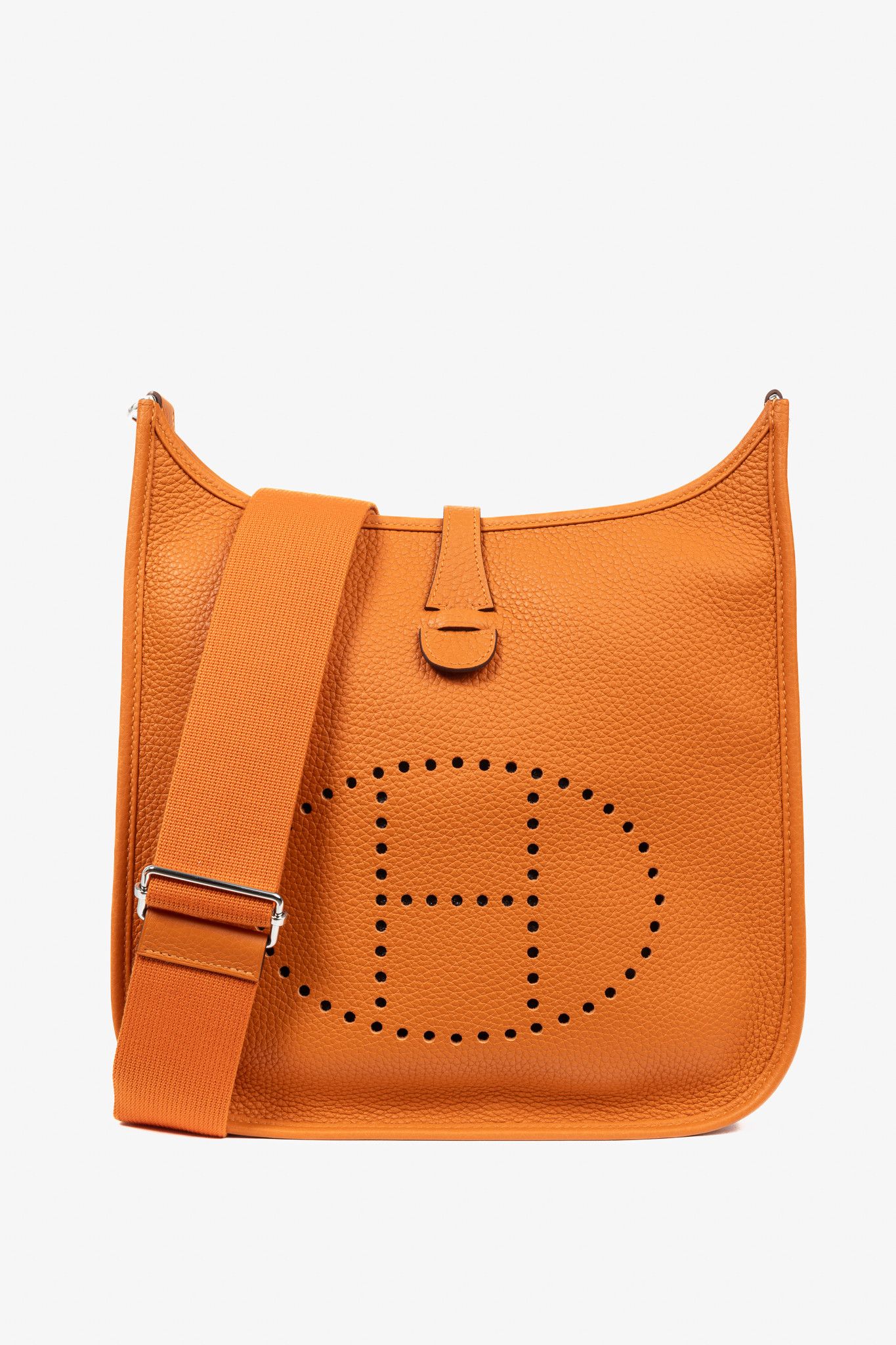 Hermes Hermes Evelyne III 29 Taurillon Clemence Leather Bag Size ONE SIZE - 1 Thumbnail