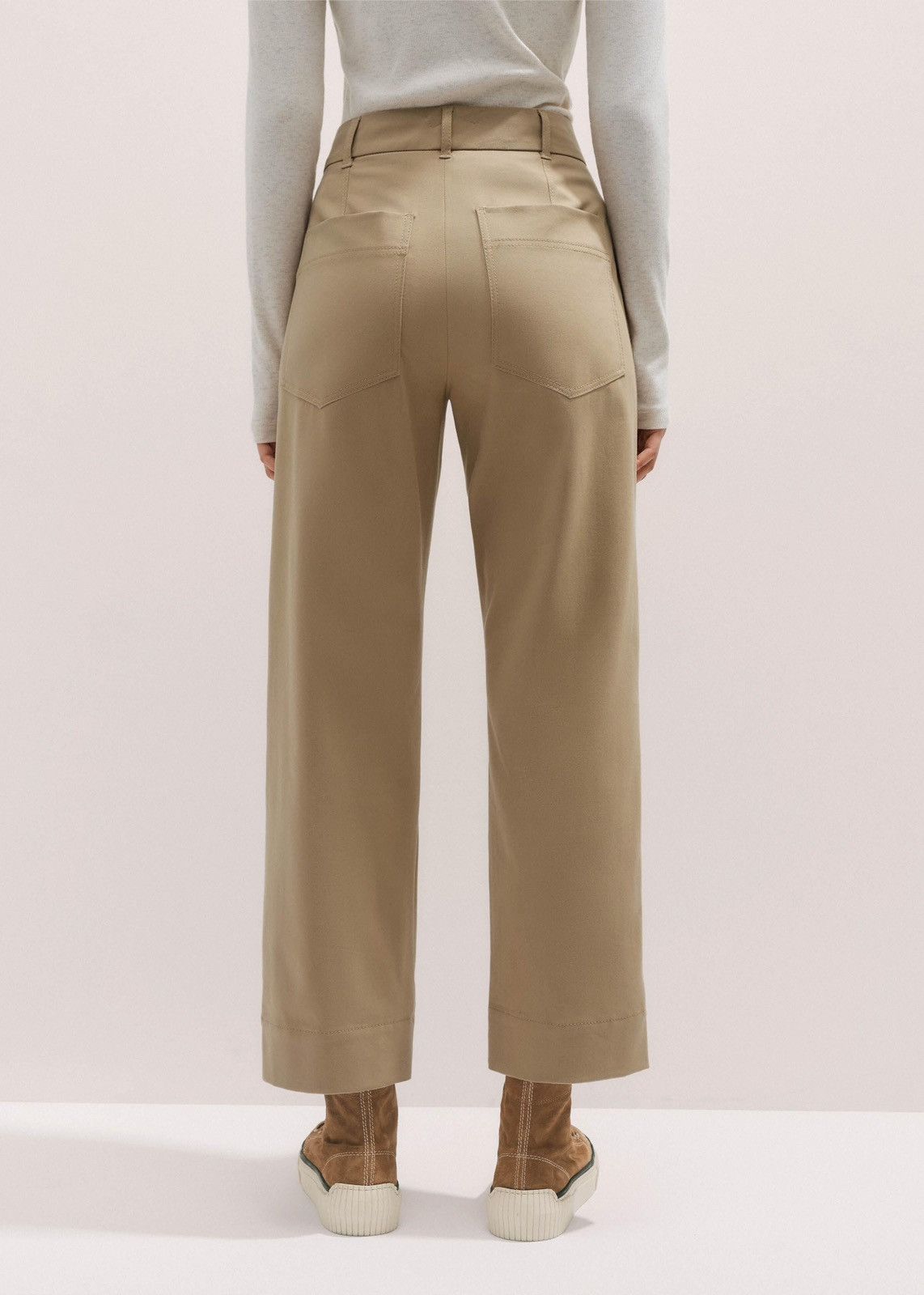 ME+EM ME+EM side stripe slim crop pant Size 30" / US 8 / IT 44 - 4 Thumbnail