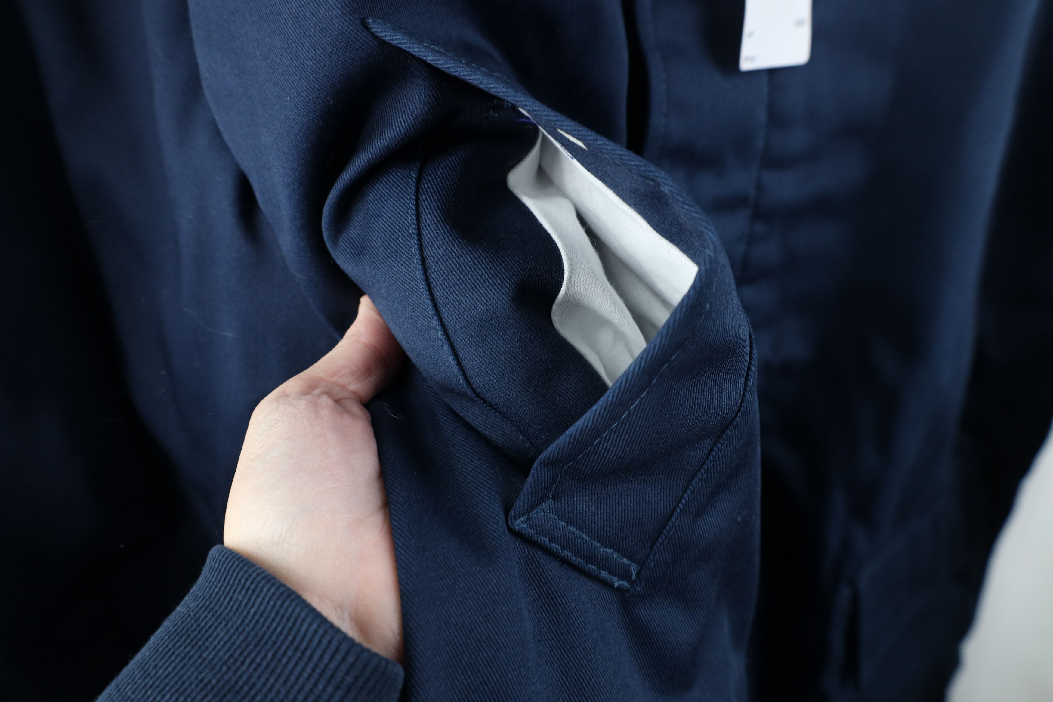 Vintage Deadstock Vintage 90s Military B34 Jacket Workwear Blue Size US XL / EU 56 / 4 - 8 Thumbnail