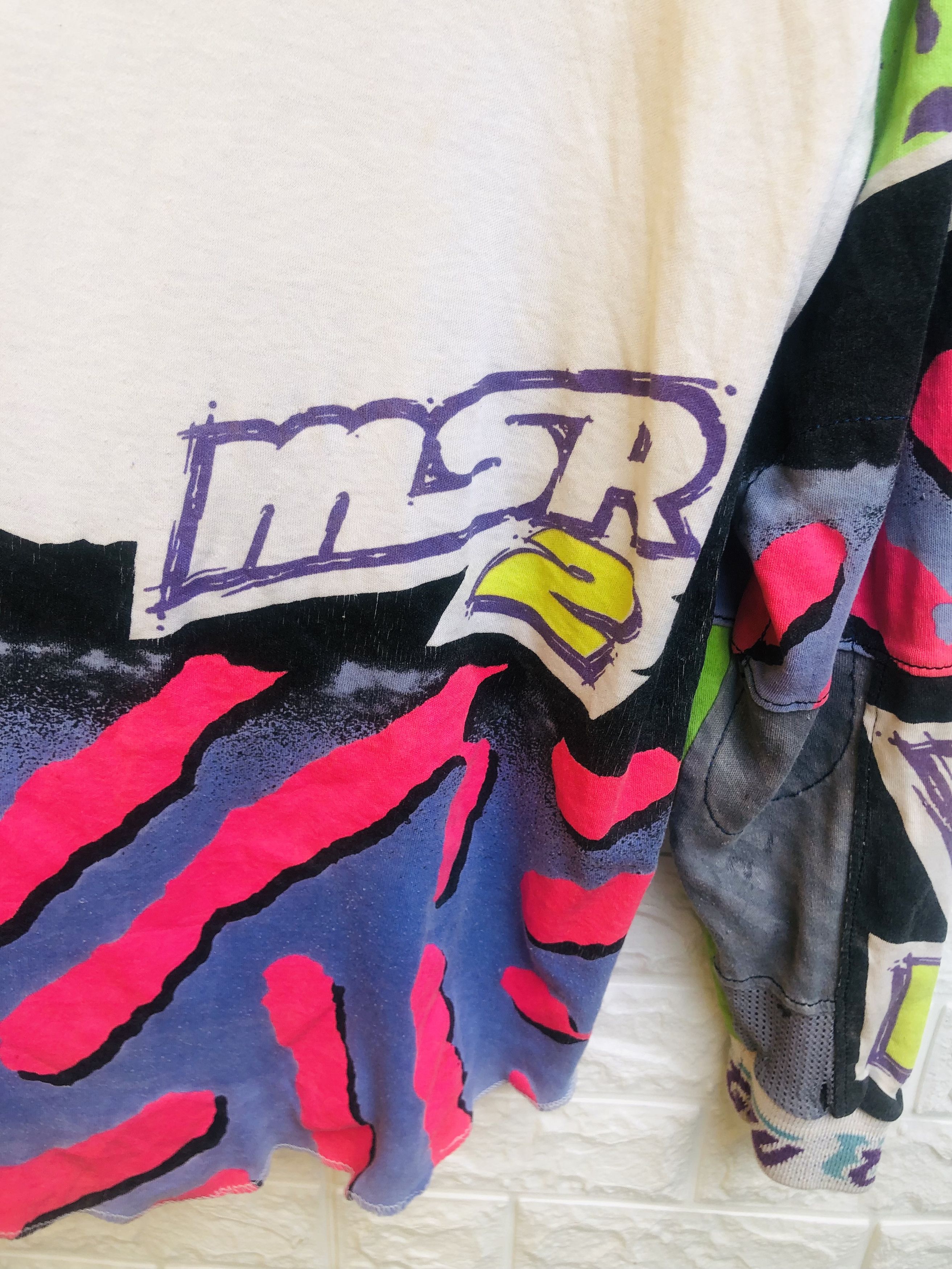 Japanese Brand × Vintage Vintage MSR Racing Motorsport Designer Fashion Style Size US L / EU 52-54 / 3 - 10 Thumbnail