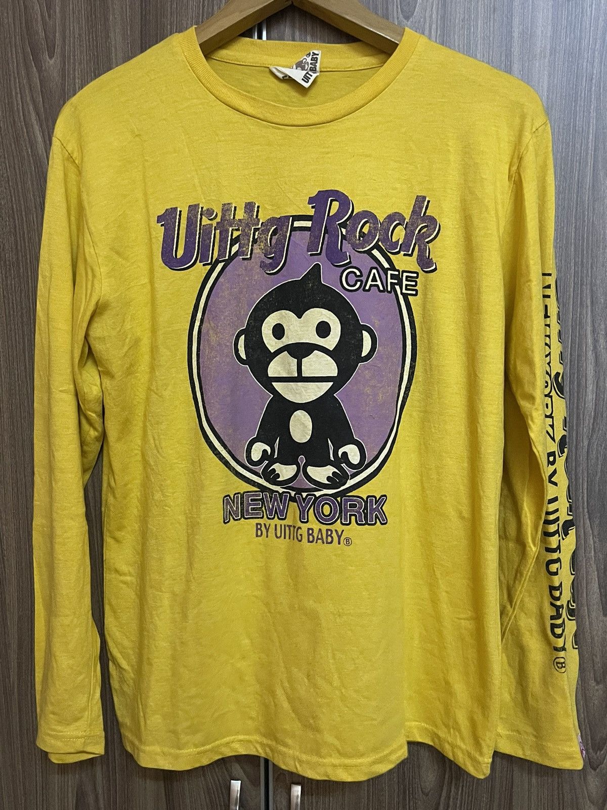 Japanese Brand × Vintage vintage UITTG Baby cafe big logo Size US L / EU 52-54 / 3 - 1 Thumbnail