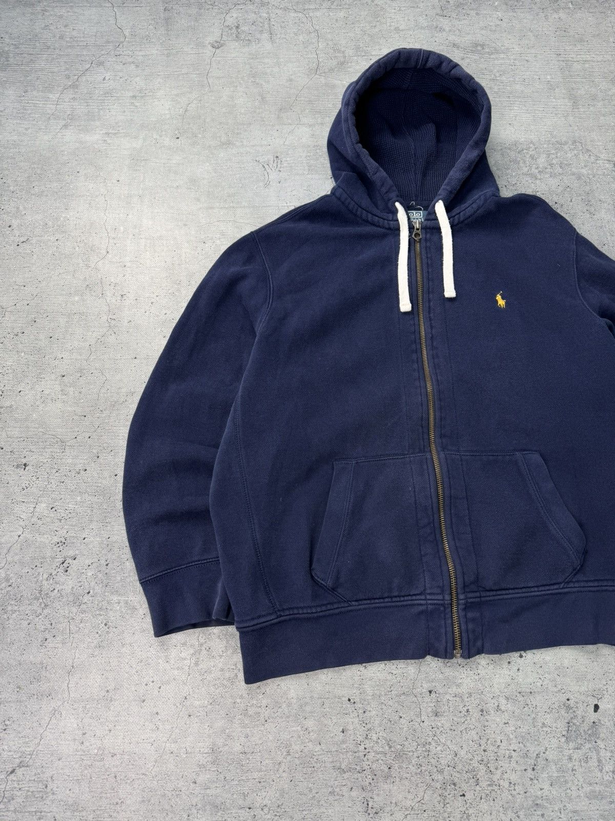 Polo Ralph Lauren Vintage Polo Ralph Lauren Zip UP Hoodie Y2K Size US XL / EU 56 / 4 - 2 Thumbnail