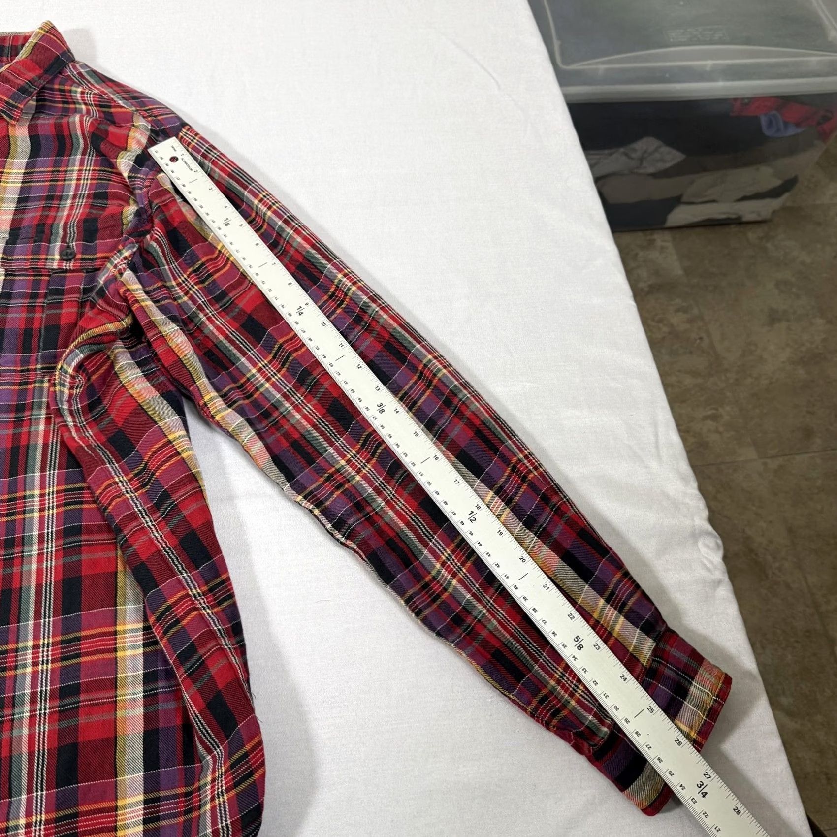 Polo Ralph Lauren Polo Ralph Lauren Shirt Men L Red Plaid Flannel Button Up 90s Vintage Christmas Casual Outdoor Winter Fall Weather Size US L / EU 52-54 / 3 - 7 Thumbnail