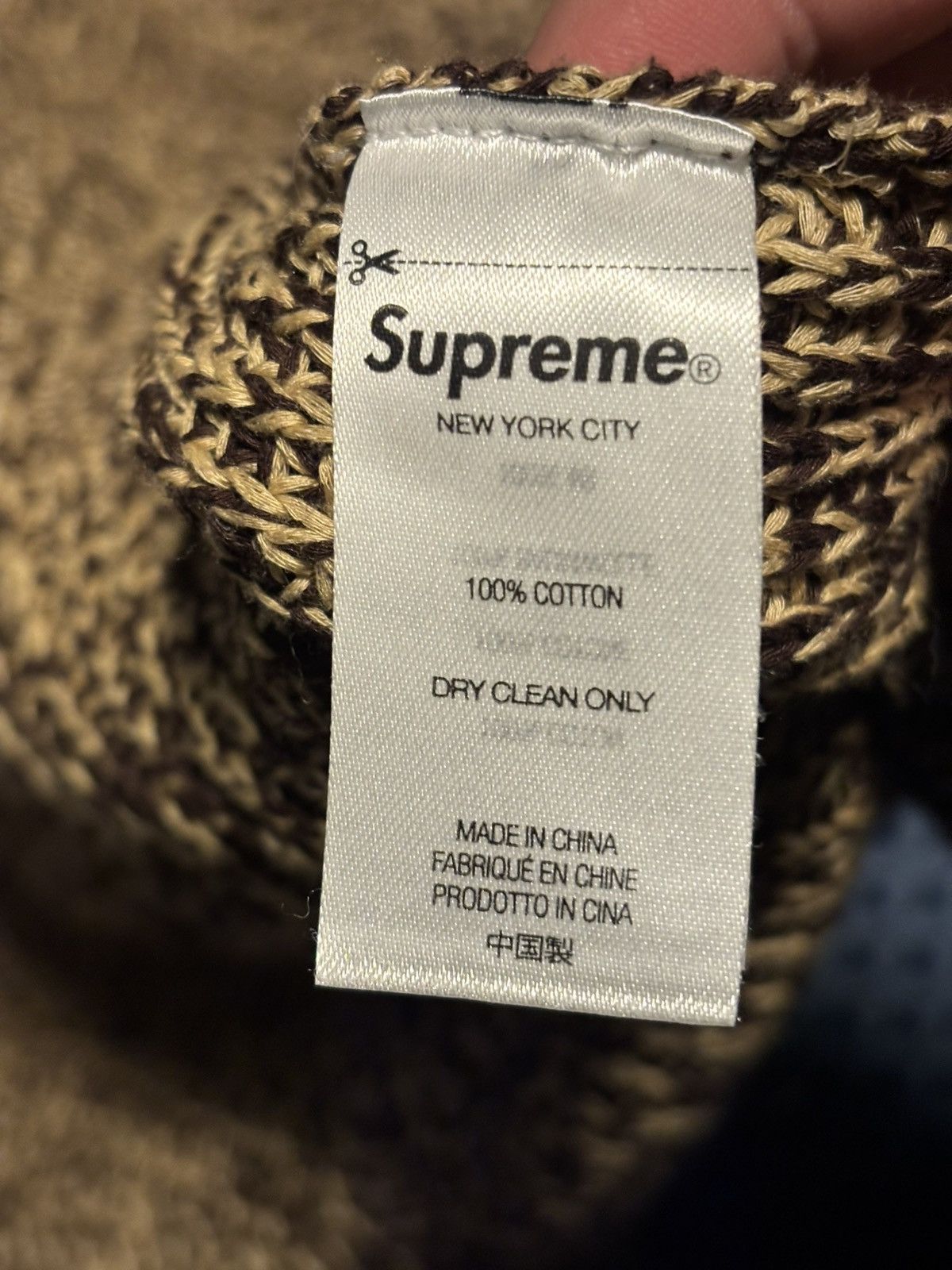 Supreme Supreme Melange Rib Knit Sweater Size US M / EU 48-50 / 2 - 2 Thumbnail