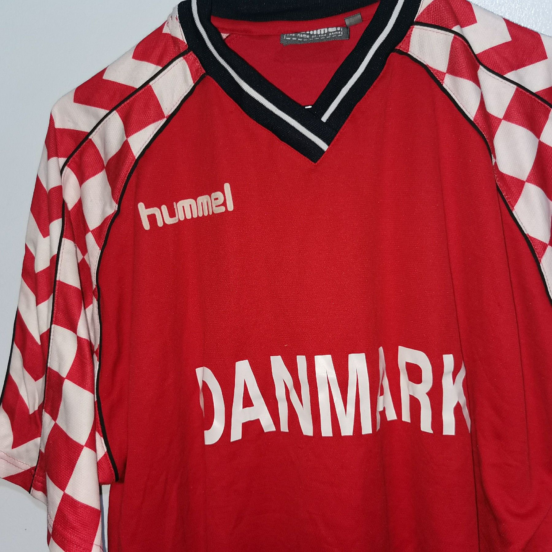Hummel DENMARK 90s HOME STYLE CROATIA SHIRT Size US XL / EU 56 / 4 - 2 Thumbnail