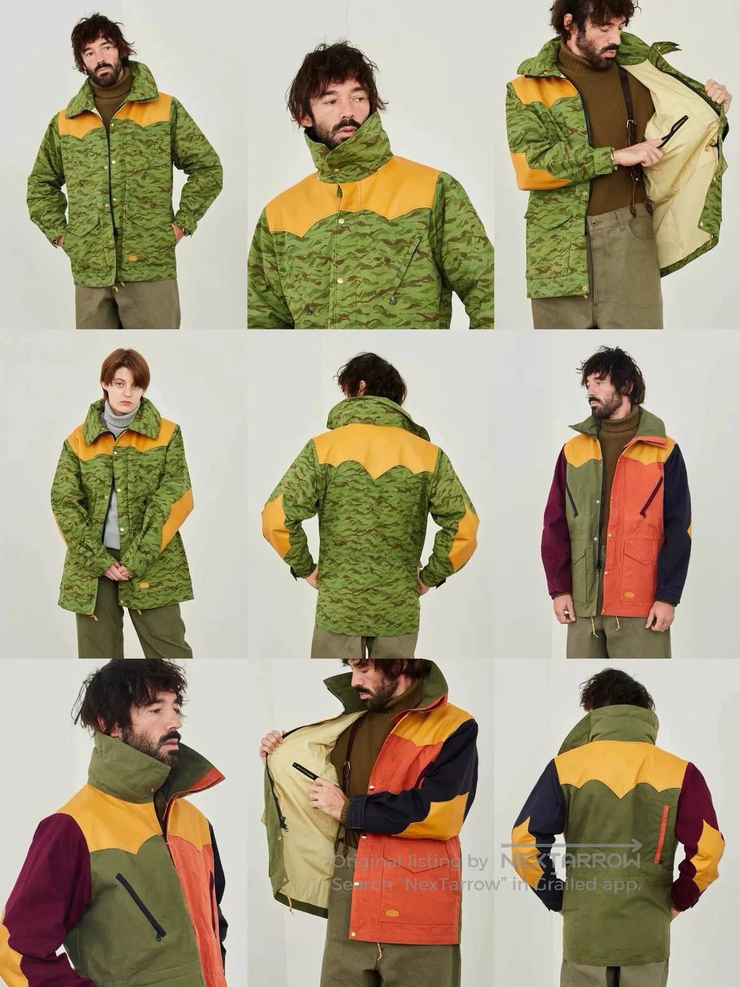 Nigel Cabourn Nigel Cabourn Collaboration Vintage Camo Parka. Size US S / EU 44-46 / 1 - 1 Thumbnail