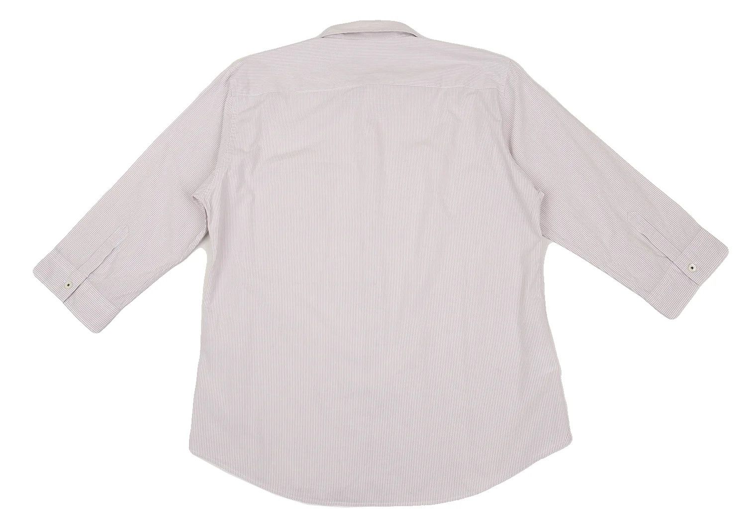 Burberry Cotton Stripe 7/8 Sleeve Shirt in Light Purple Size US S / EU 44-46 / 1 - 14 Thumbnail