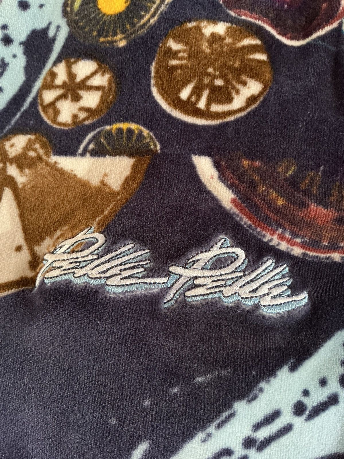 Pelle Pelle Vintage 90s Y2K 2000s Pelle Pelle AOP Velour Track Pants Size US 40 / EU 56 - 14 Thumbnail