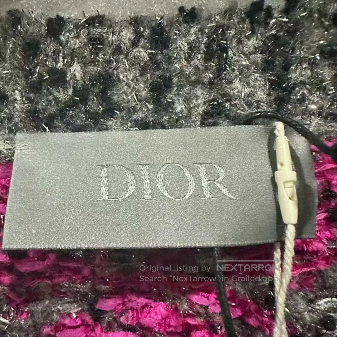 Dior dior plaid sweater in vibrant colors. Size L / US 10 / IT 46 - 2 Thumbnail