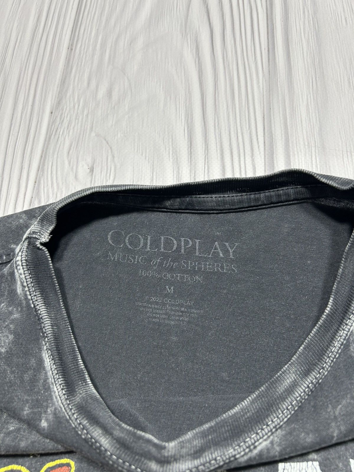 Band Tees Coldplay Alien Radio Music of the Spheres Band T-Shirt Size US M / EU 48-50 / 2 - 13 Thumbnail