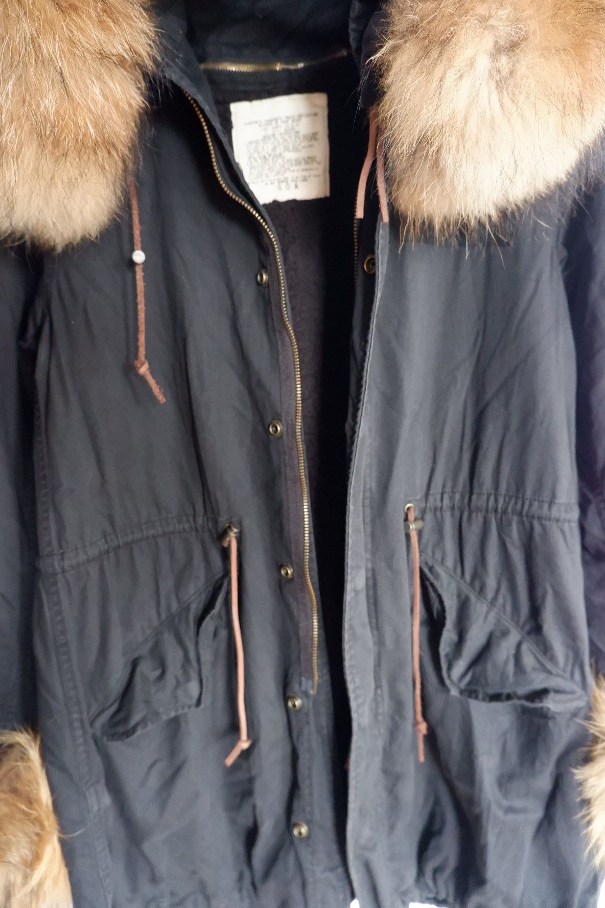 GOA Vintage G.O.A Apocalypse Faux Fur Parka Hoodie Size US M / EU 48-50 / 2 - 6 Thumbnail