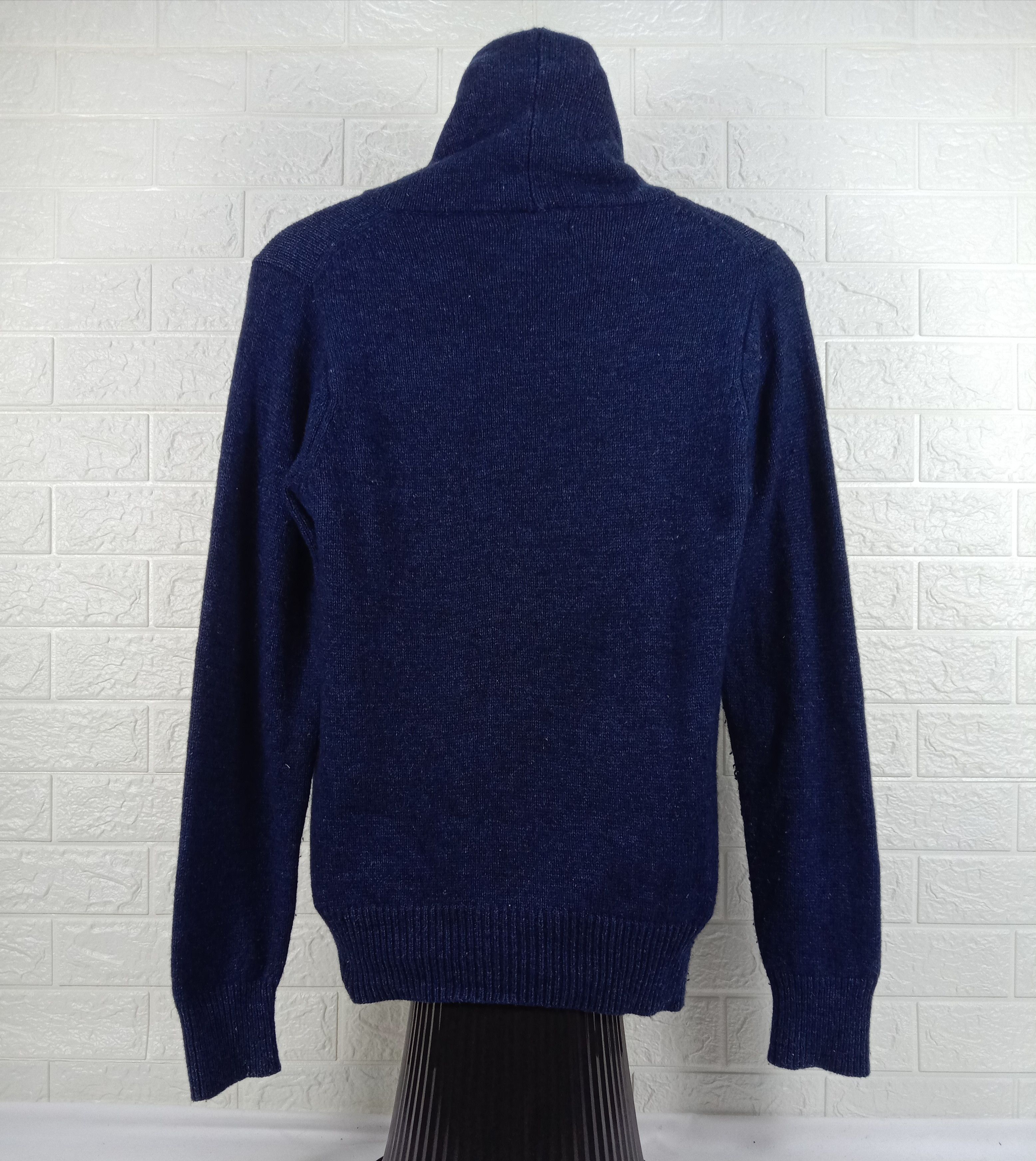 Beams Plus Vintage Beams Knit Wool Cardigan Size US L / EU 52-54 / 3 - 4 Thumbnail