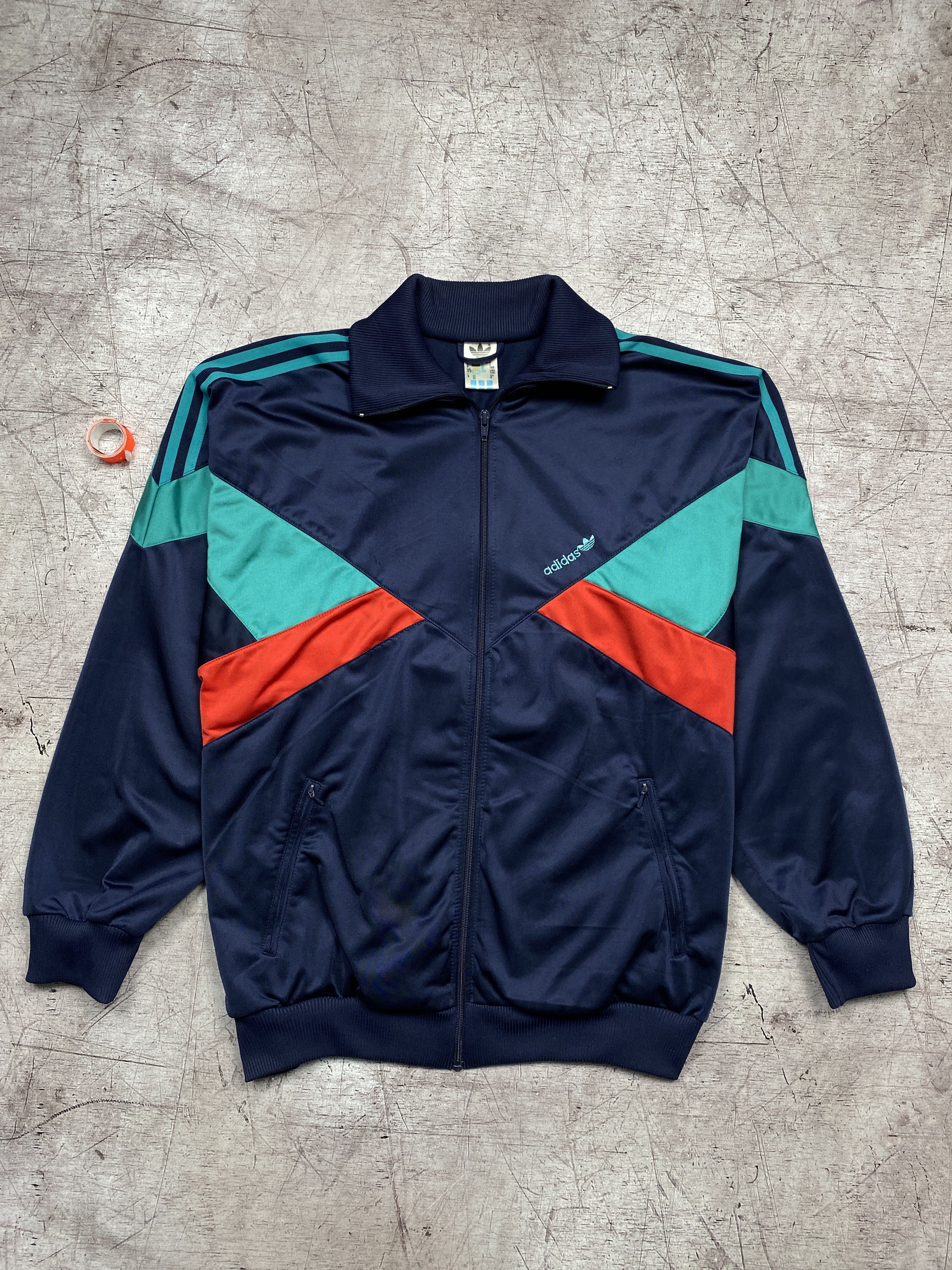 Adidas Adidas 90s Vintage Track Top Jacket Size US XL / EU 56 / 4 - 1 Thumbnail