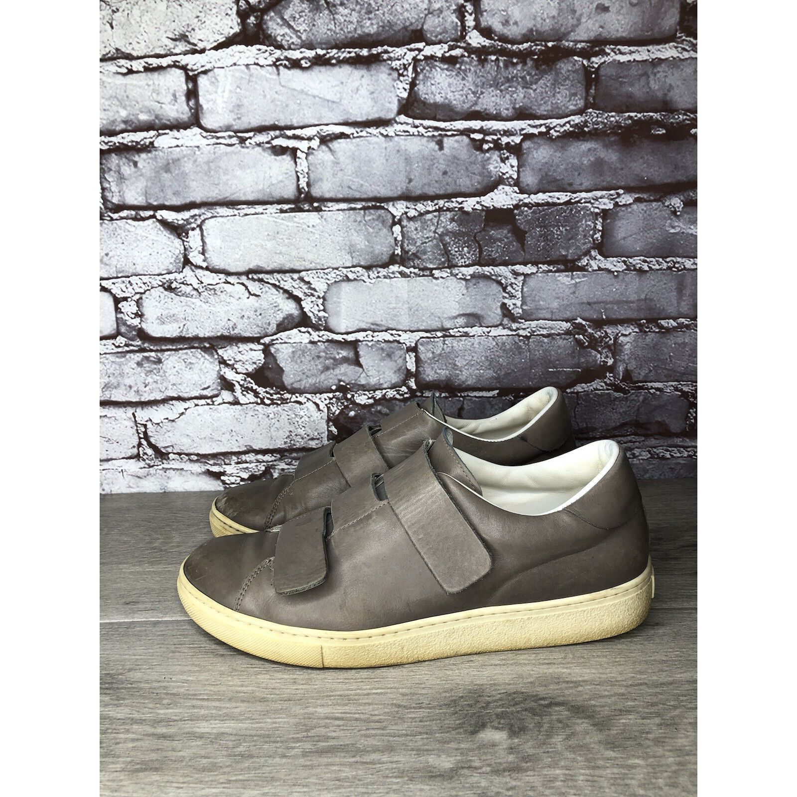 Other L'idea by Lori Gray Leather Comfort Strap Sneakers Shoes Wom Size US 10.5 / IT 40.5 - 11 Thumbnail