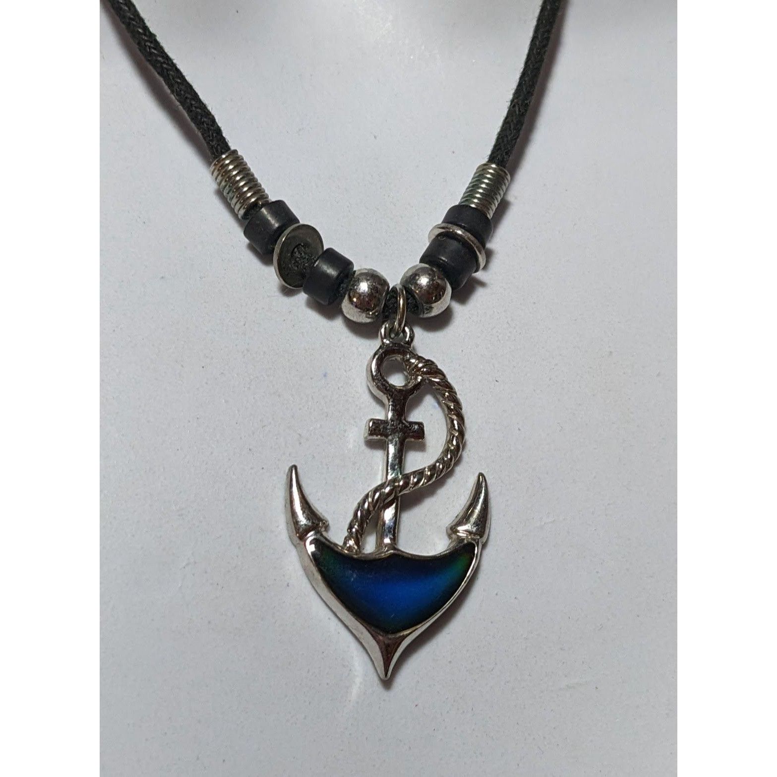 Other Retro Color Changing Mood Anchor Pendant Necklace Size ONE SIZE - 8 Thumbnail