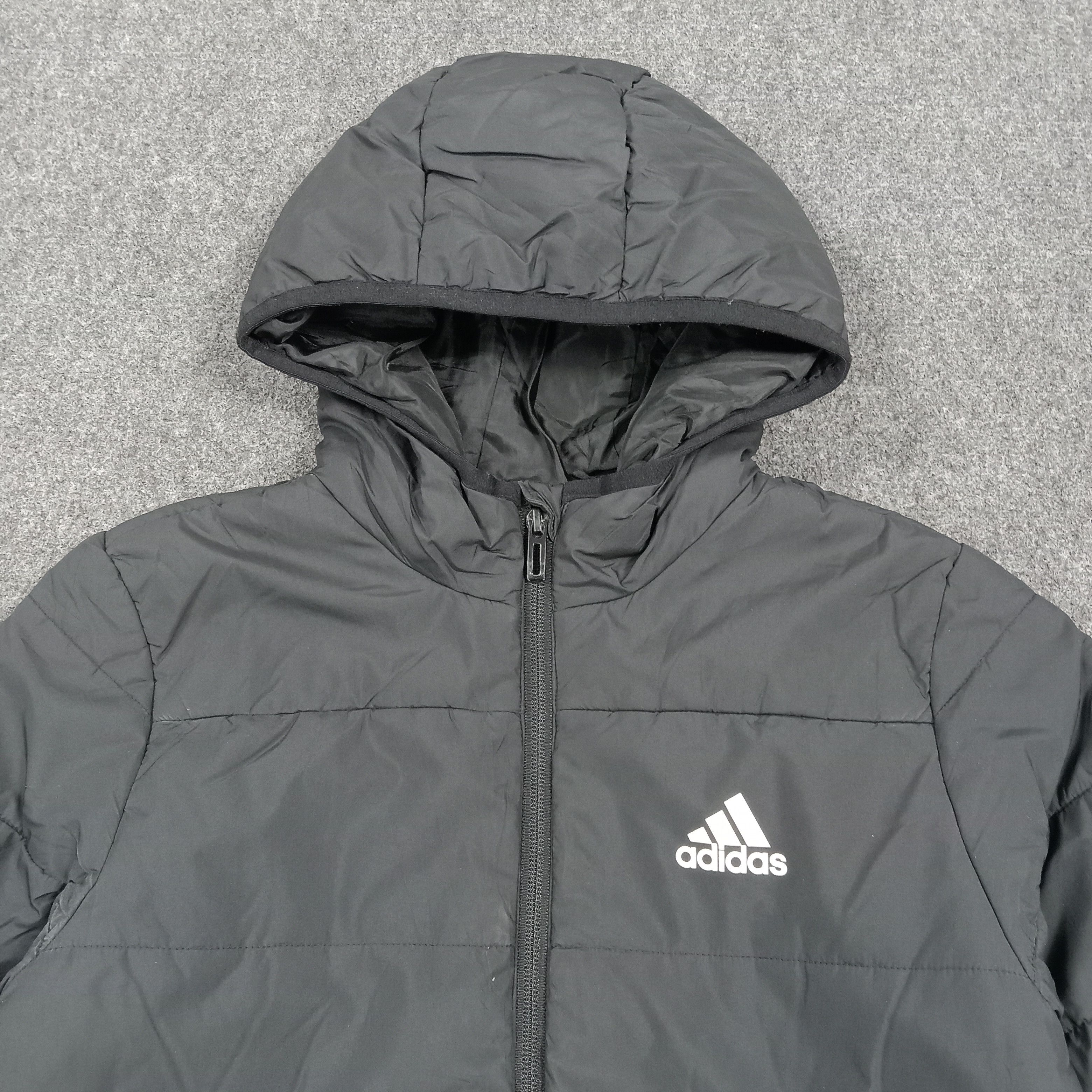 Adidas Nike Outter Puffer Hooded Outdoor Jacket C289N7 Size US XS / EU 42 / 0 - 2 Thumbnail