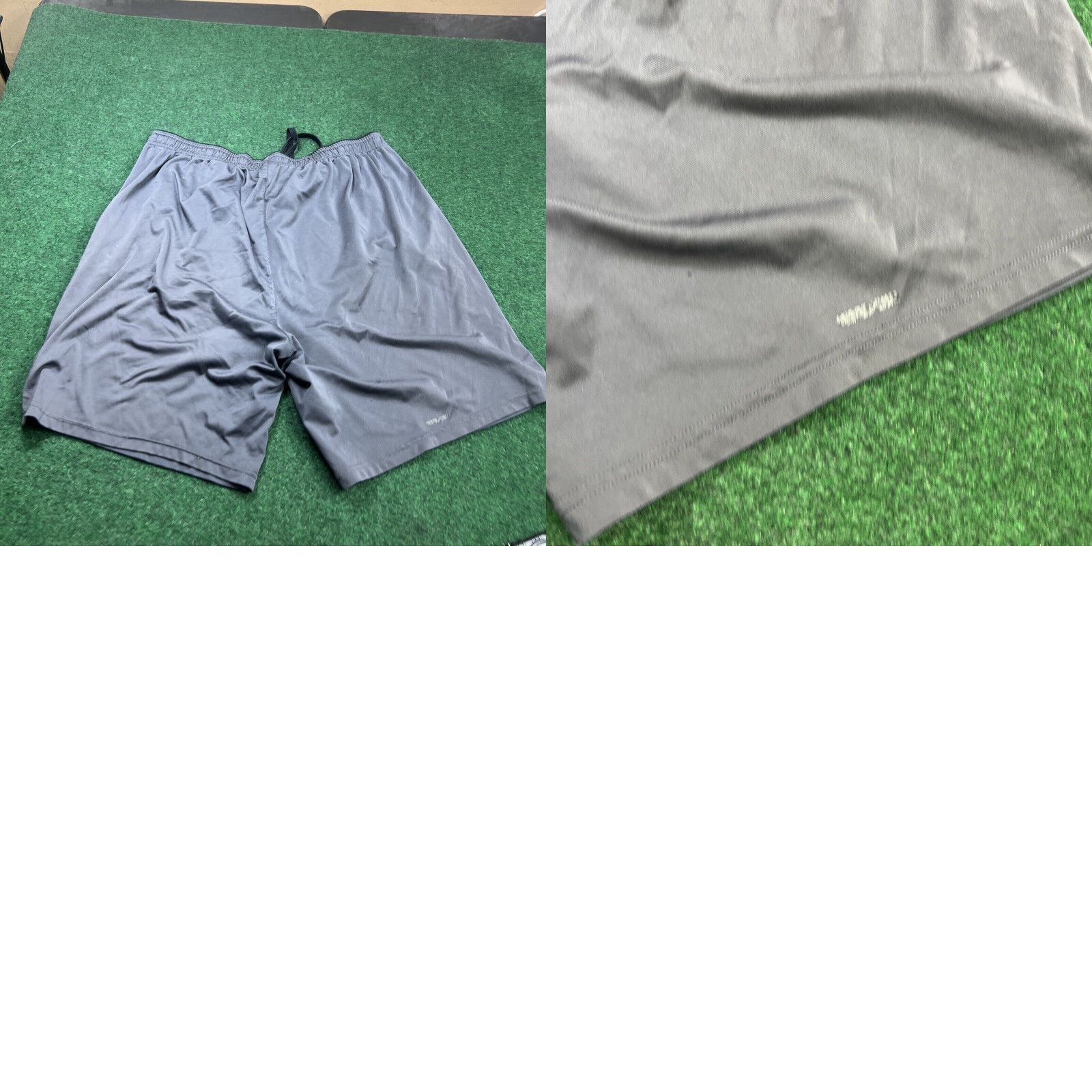 Reebok Reebok Shorts Adult 2XL Gray Polyester Gym Training Running Workout Lightweight Size 40" / US 18 - 8 Thumbnail