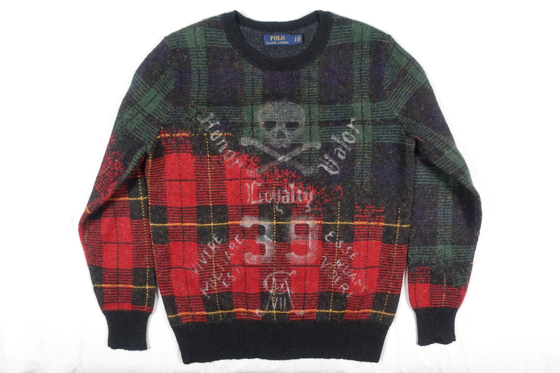 Polo Ralph Lauren Polo Ralph Lauren Sweater Jumper Skull Bones Varsity RARE S Size US S / EU 44-46 / 1 - 1 Thumbnail