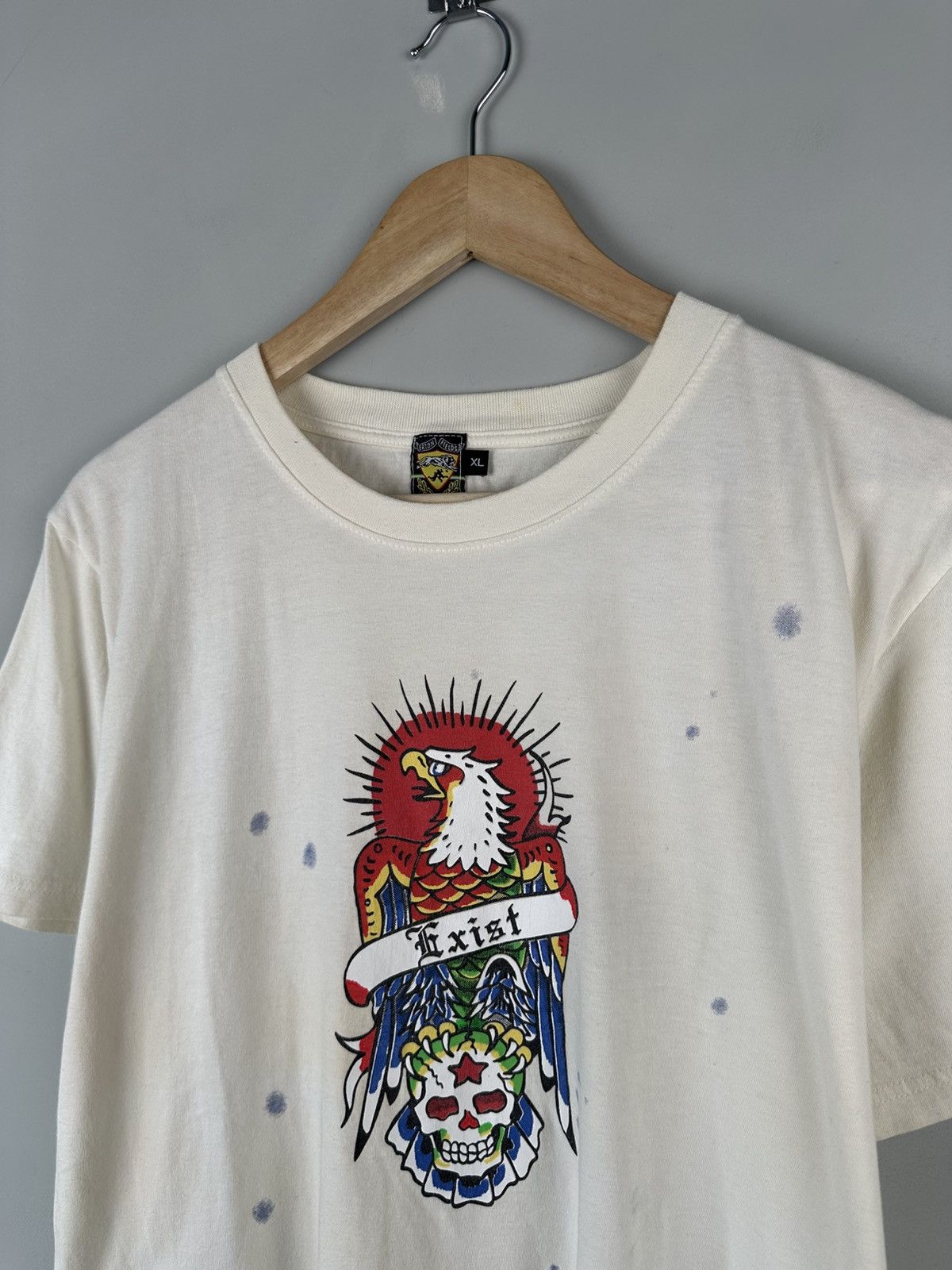 Band Tees Y2k Vintage Exist Eagle Print Oversized Tee Size US XL / EU 56 / 4 - 5 Thumbnail
