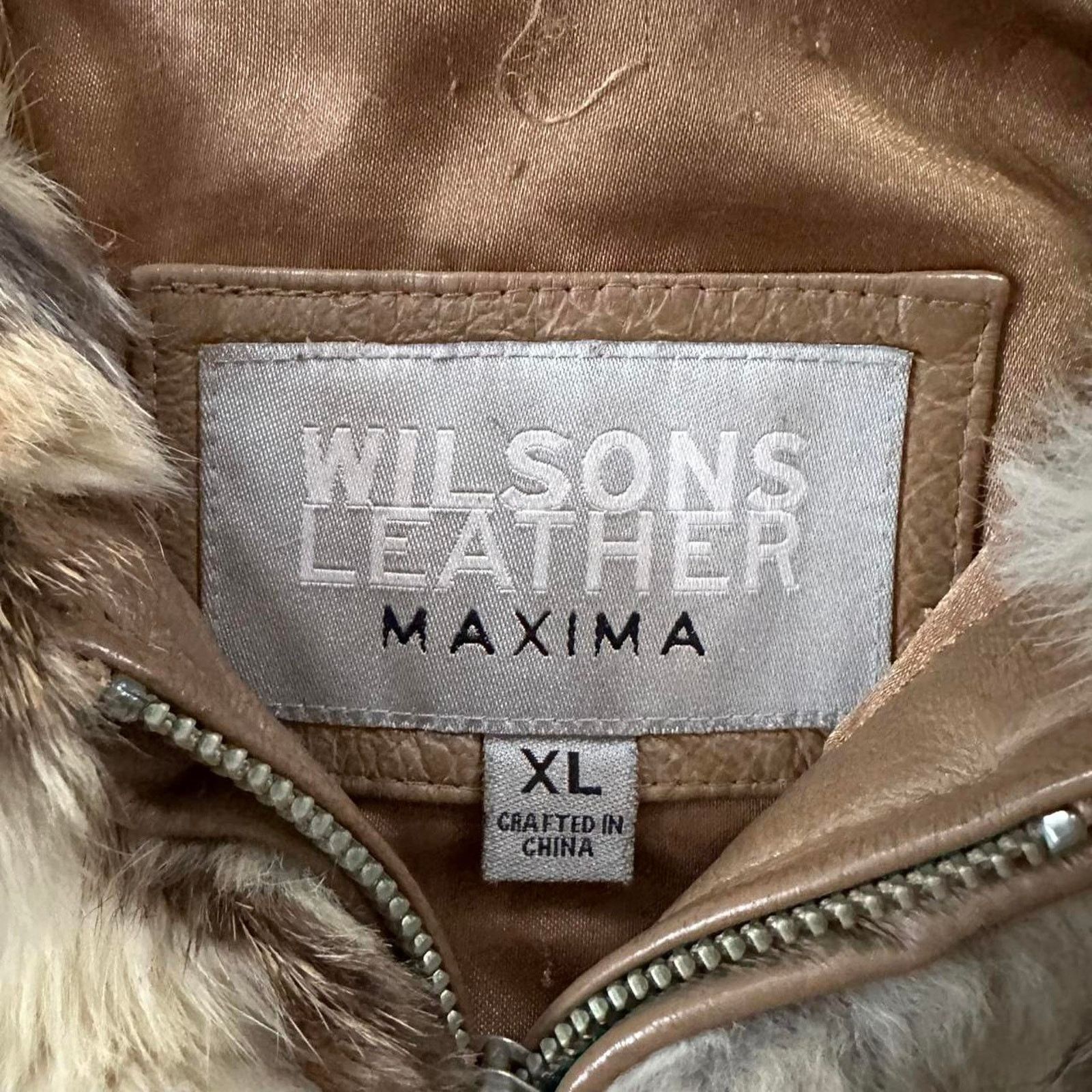 Wilsons Leather Vintage Wilsons Leathers Maxima Genuine Fur Old Money XL Size XL / US 12-14 / IT 48-50 - 2 Thumbnail