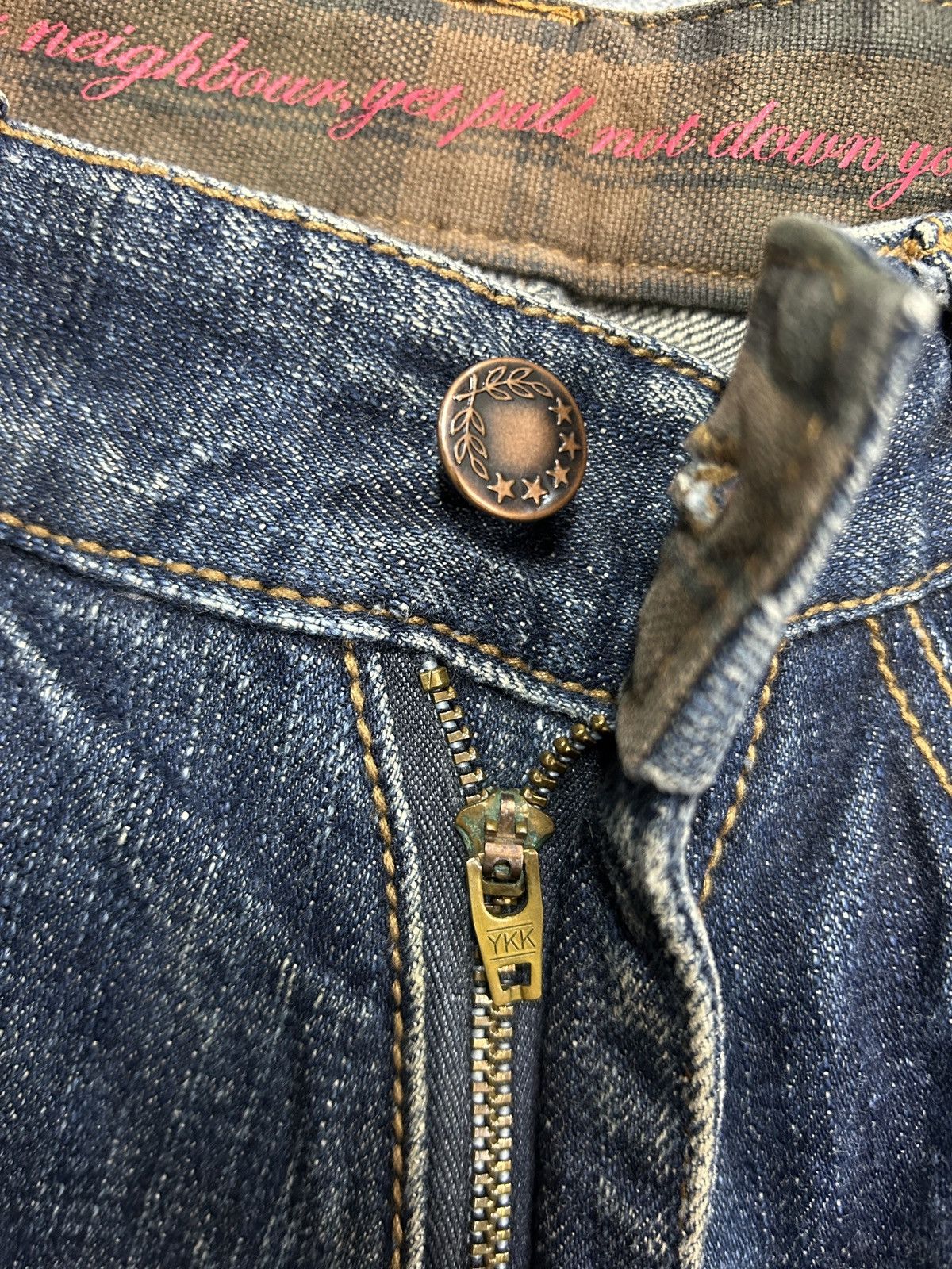 If Six Was Nine × Japanese Brand × Le Grande Bleu (L.G.B.) Vintage Japanese Brand Baggy Selvedge y2k Jeans Size US 34 / EU 50 - 8 Thumbnail