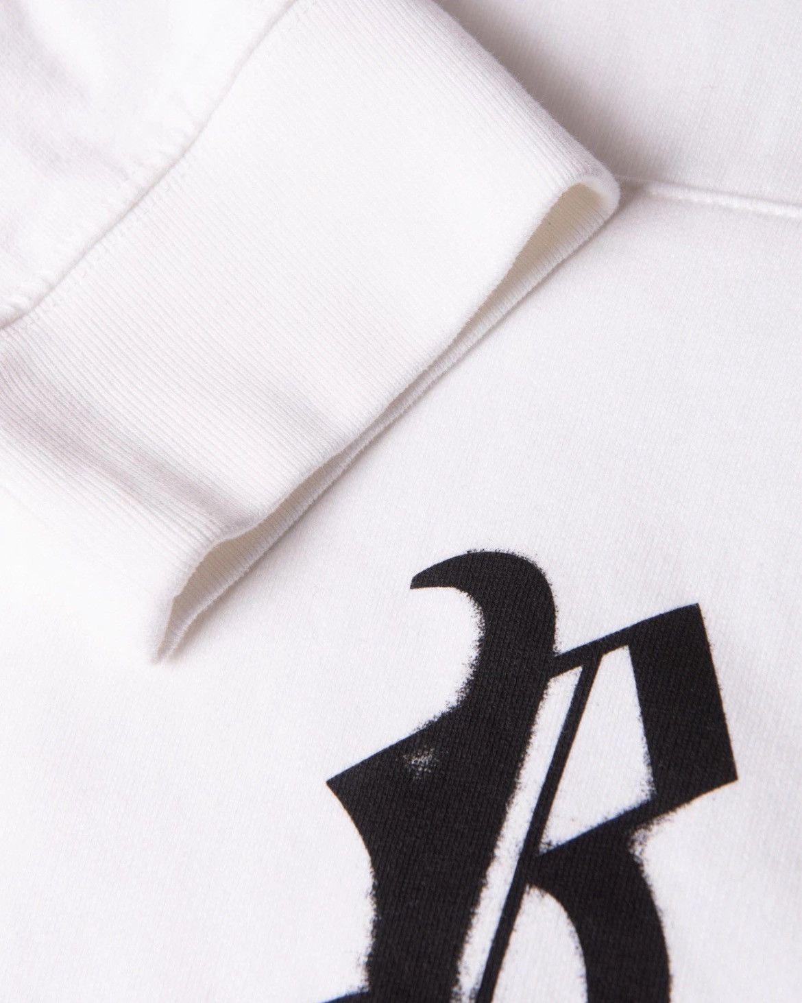 Raf Simons Raf Simons Destroyed R Logo Hoodie Size US L / EU 52-54 / 3 - 5 Thumbnail