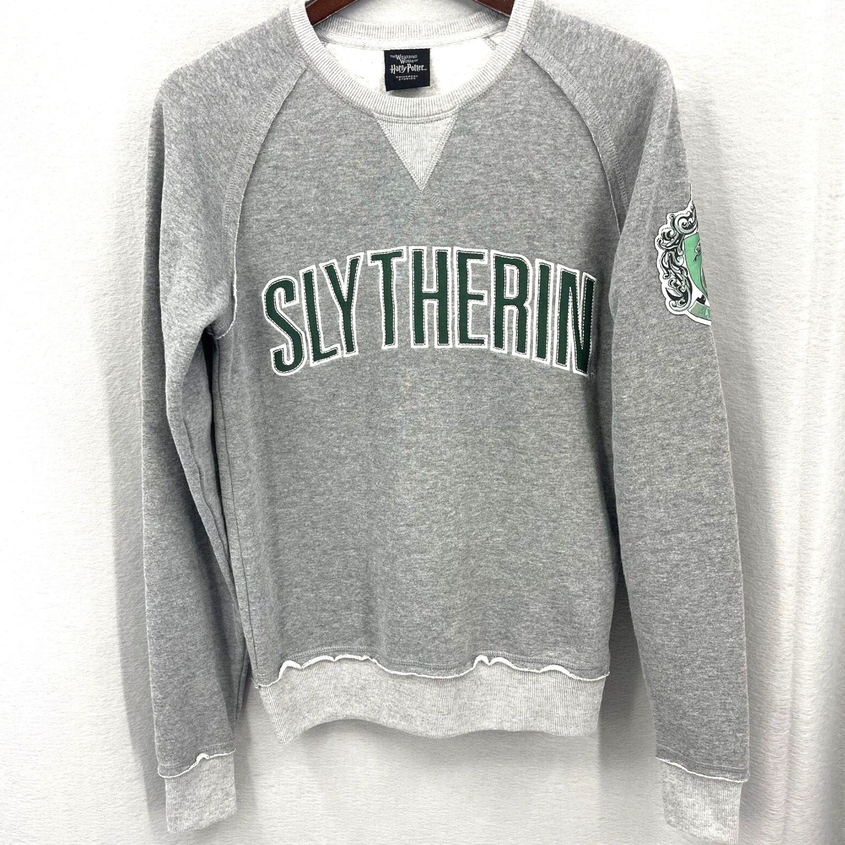Vintage VINTAGE Wizarding World Harry Potter Slytherin Sweatshirt Adult XS VTG Look Universal Size XS / US 0-2 / IT 36-38 - 2 Thumbnail