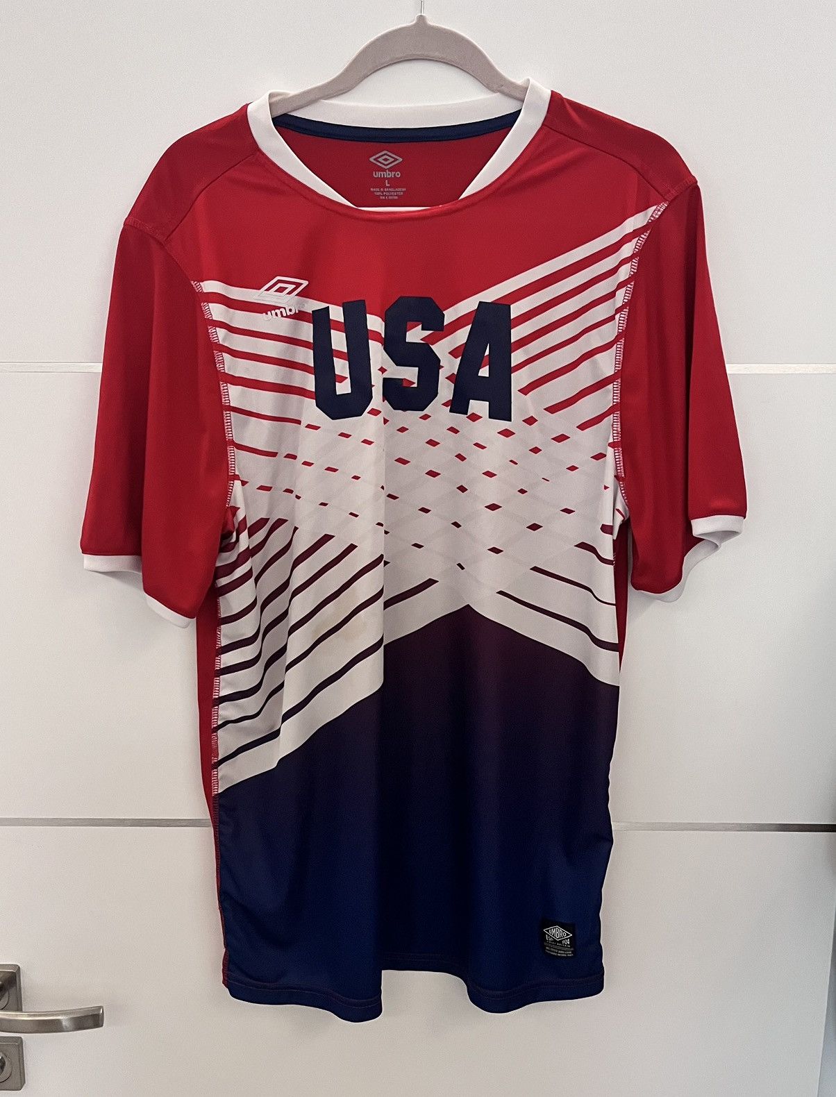 Soccer store jersey vintage rare USA size L