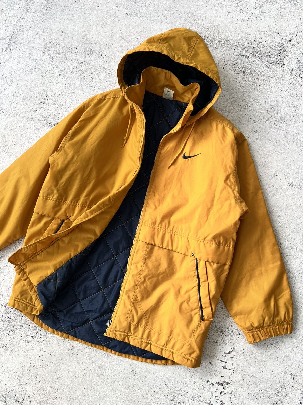 Nike × Vintage 🩸RARE🩸Nike Vintage Big Logo Swoosh 00s Jacket Size US M / EU 48-50 / 2 - 7 Thumbnail