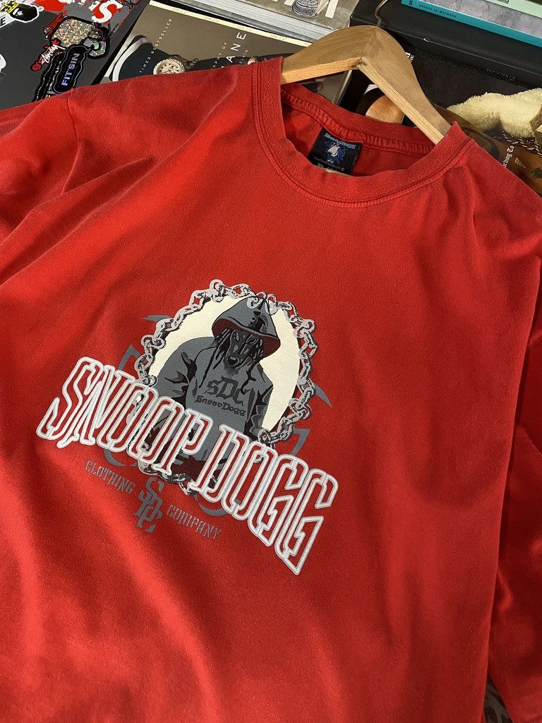 Snoop Dogg 00s Vintage Snoop Dogg Clothing Company Portrait Photo Tee Size US XL / EU 56 / 4 - 7 Thumbnail