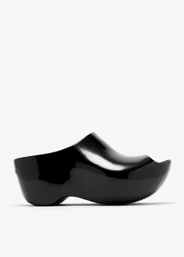 Balenciaga o1w1db10526 Technoslide Sandals in Black Size US 10 / IT 40 - 1 Thumbnail