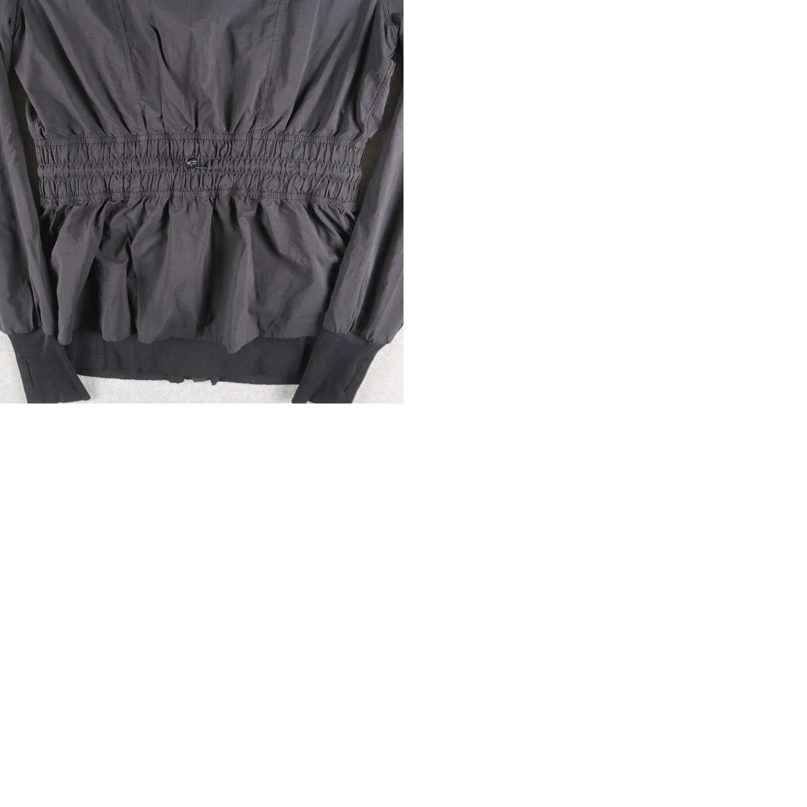 Lululemon Lululemon Windbreaker Jacket Womens Sights Seen Black 6 Full Zip Activewear Nylon LW3DU5S Indoor Hiking Everyday Womens Size M / US 6-8 / IT 42-44 - 10 Thumbnail