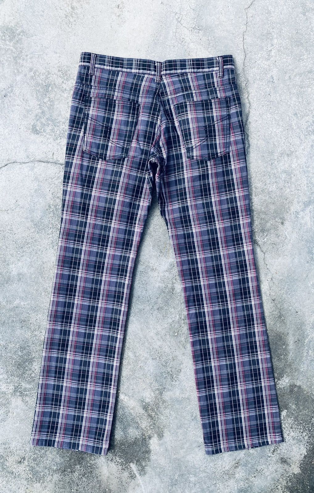 semanticdesign Vintage Semantic Design Plaid Rare Pants Size US 31 - 2 Thumbnail
