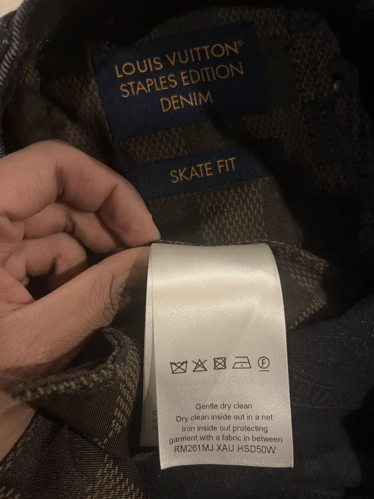 Louis Vuitton Louis Vuitton Skate Fit Denim Size US 30 / EU 46 - 10 Thumbnail