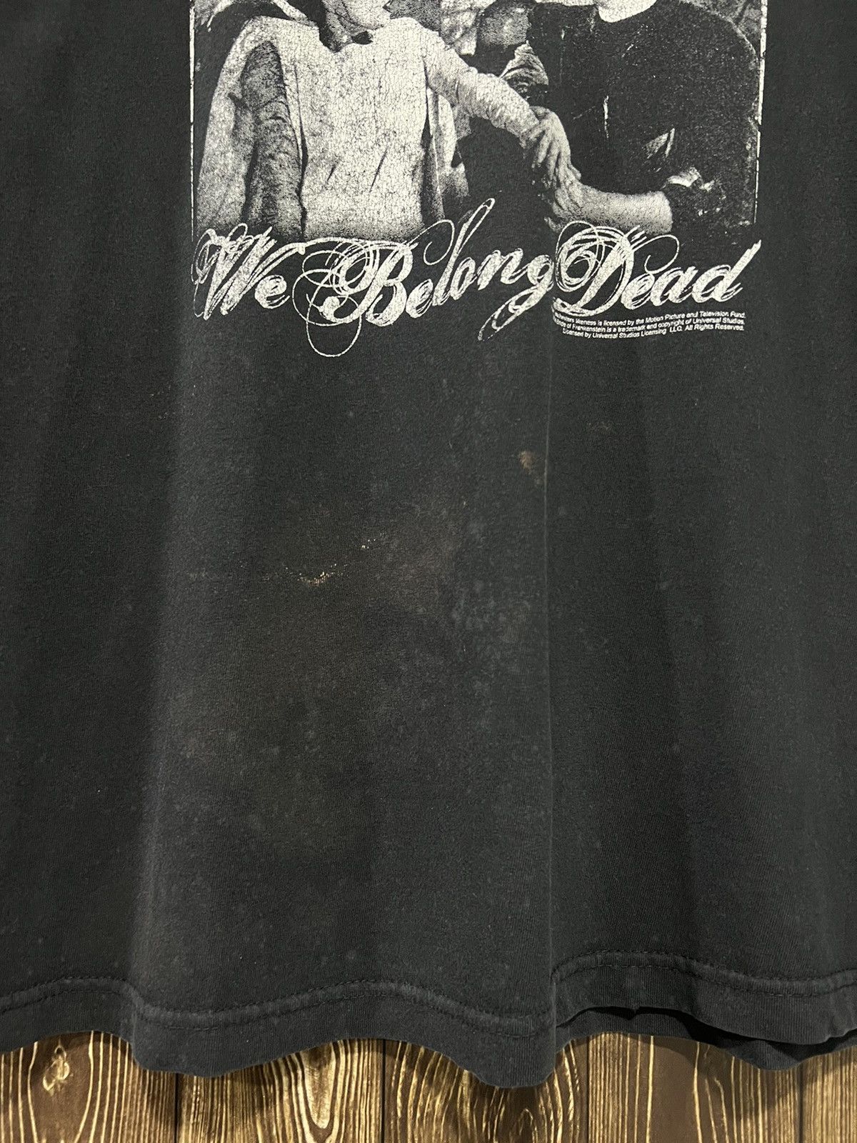 Vintage Vintage 90s The Bride Of Frankenstein Horror Movie Tshirt Size US L / EU 52-54 / 3 - 4 Thumbnail