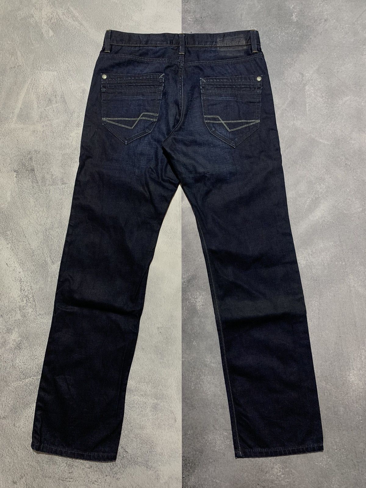 Japanese Brand × Vintage Vintage Y2K Japanese jeans denim streetwear style size 31x32 Size US 31 - 1 Thumbnail