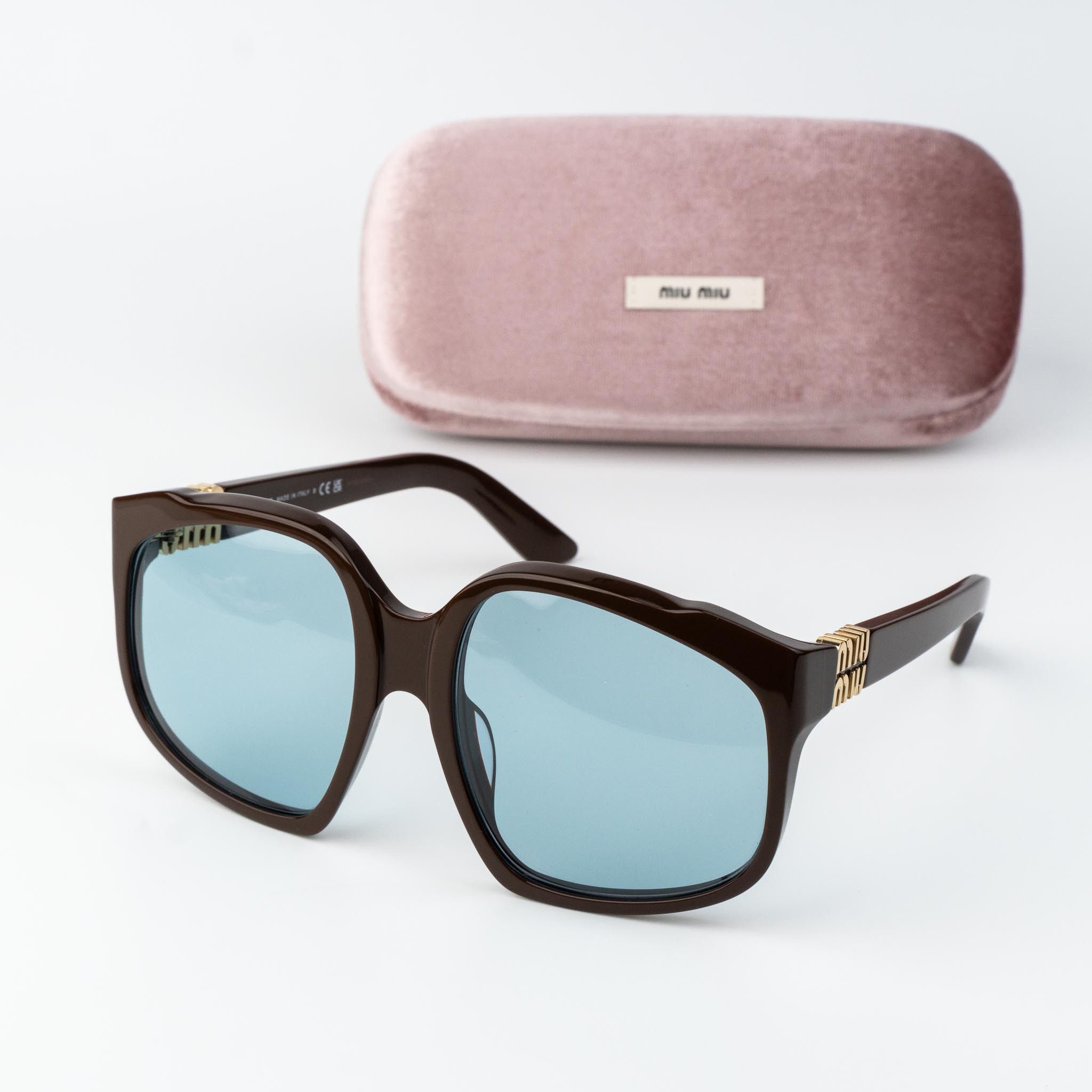 Miu Miu Miu Miu Women Sunglasses MUA07S 24D20R NEW AUTHENTIC Size ONE SIZE - 1 Thumbnail