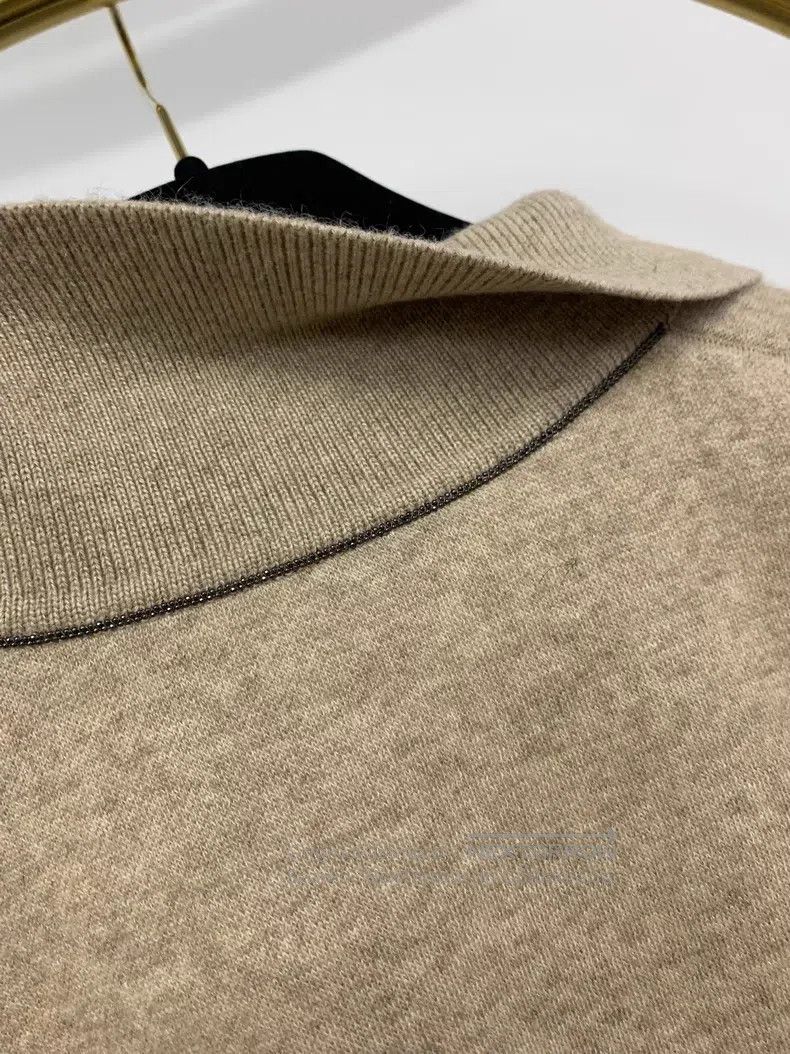Brunello Cucinelli Brunello Cucinelli 25 Fall/Winter Lapel Cashmere Knit Swea Size S / US 4 / IT 40 - 3 Thumbnail