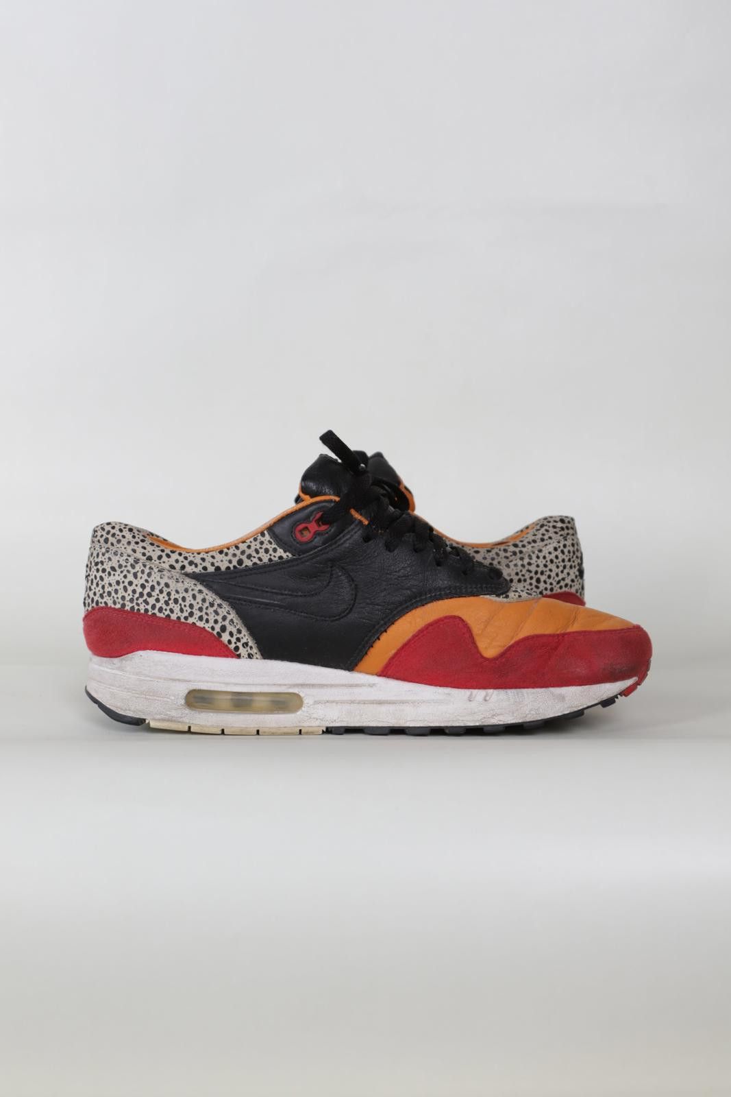 Nike 2009' Nike Air Max 1 Carrot Safari Low-Top Sneakers Size US 10.5 / EU 43-44 - 4 Thumbnail