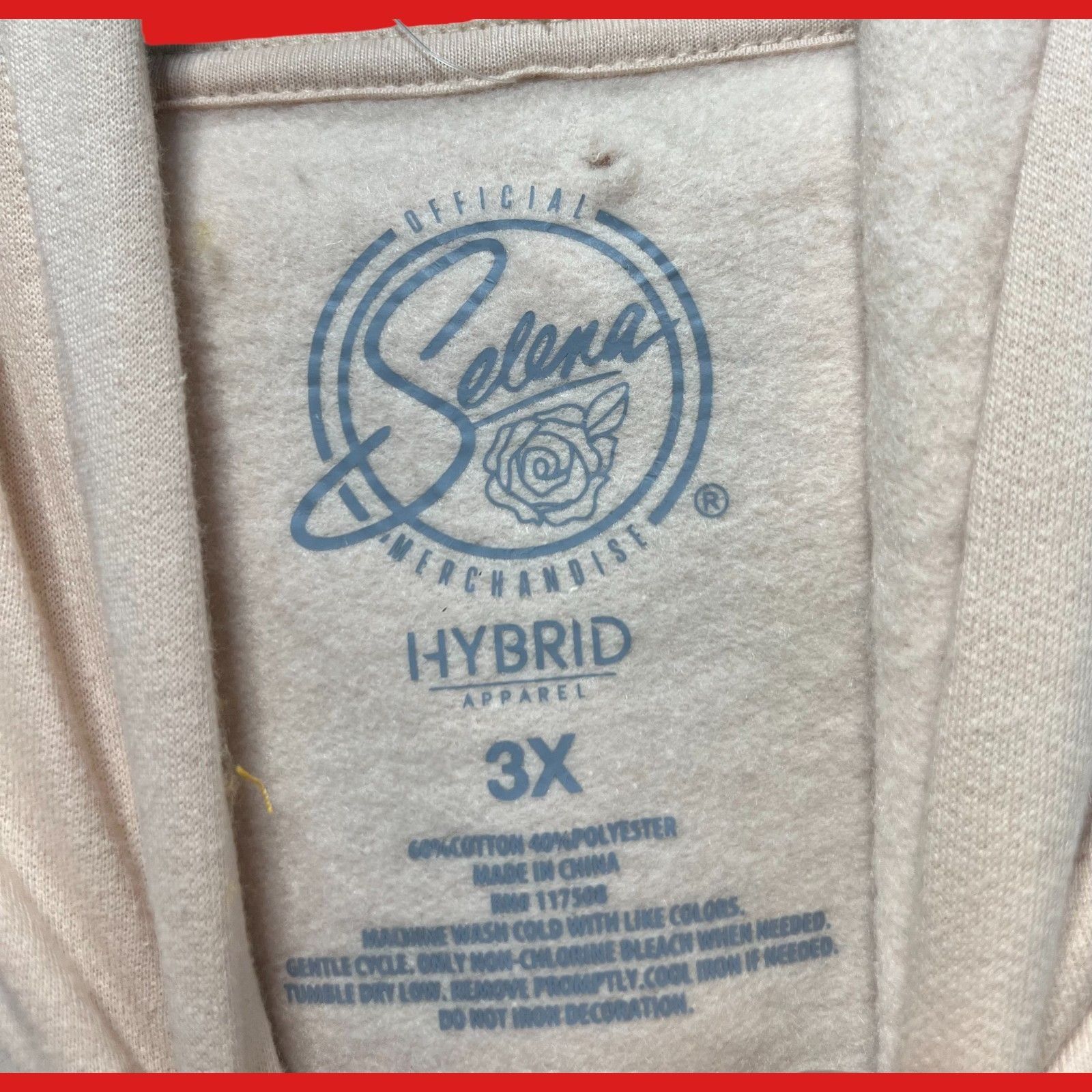 Other Apparel Hybrid Selena - Women's Long Sleeve Hooded Sweatshir Size 3XL / US 20-22 - 9 Thumbnail
