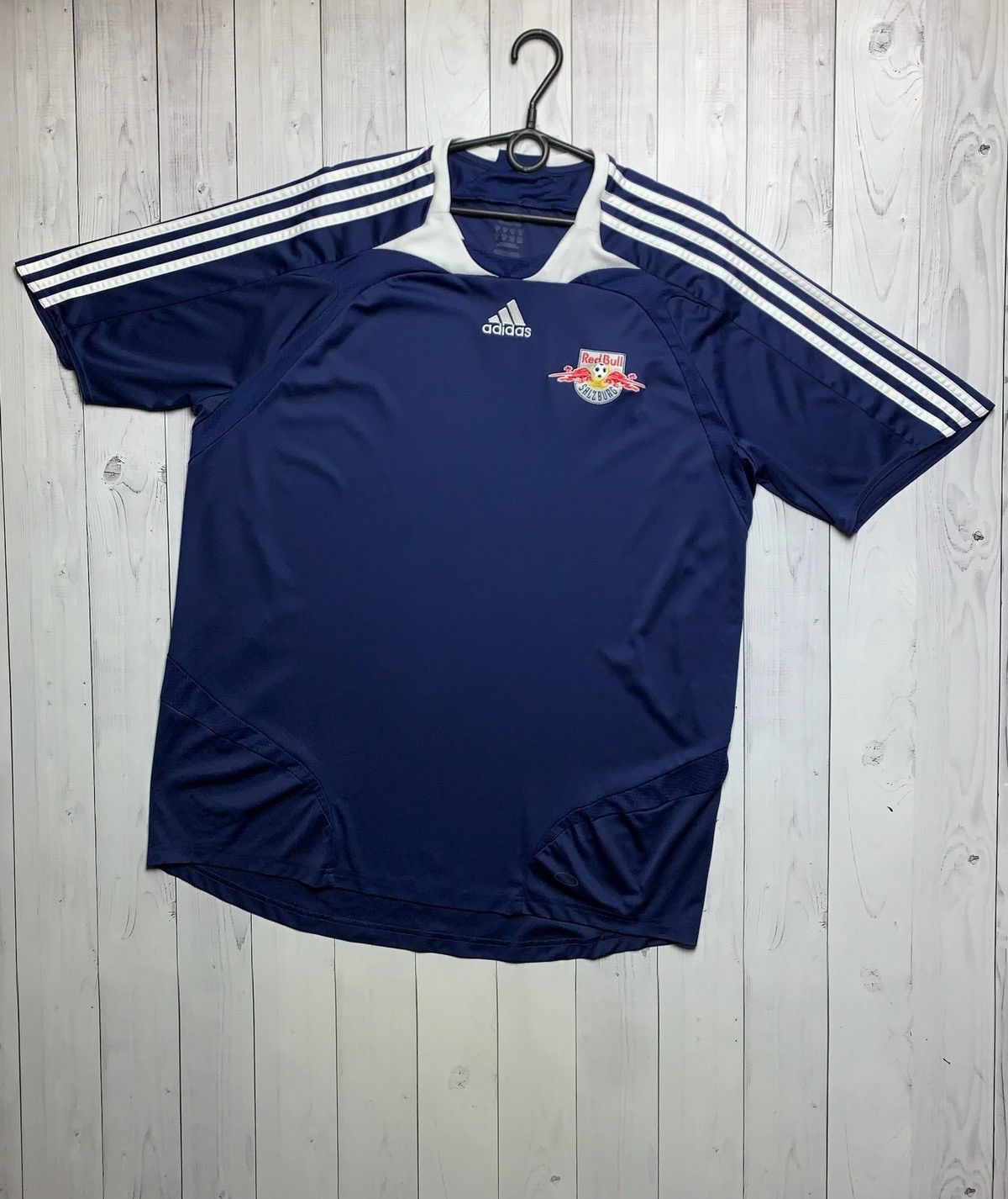 Vintage adidas soccer jersey Red Bull Salzburg size XL navy